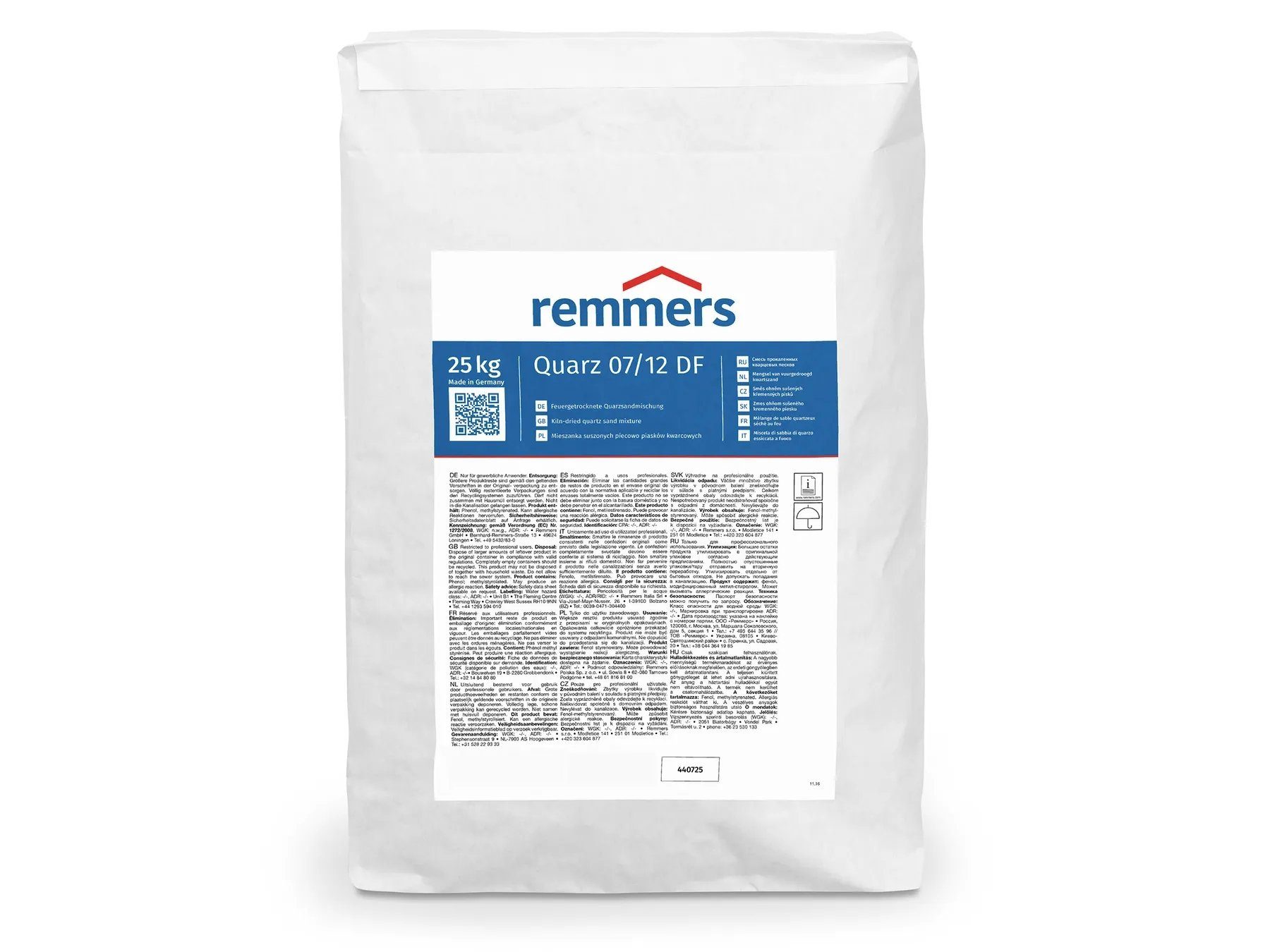 Remmers Quarzsand Quarz 07/12 DF