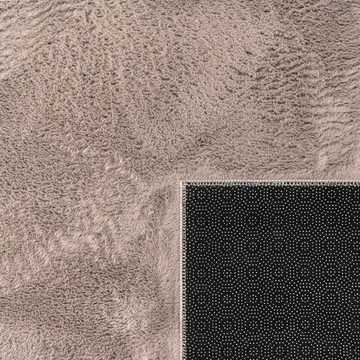Hochflor-Teppich Teppich Wohnzimmer Waschbar Kunstfell Shaggy Soft, Paco Home, rechteckig, Höhe: 26 mm