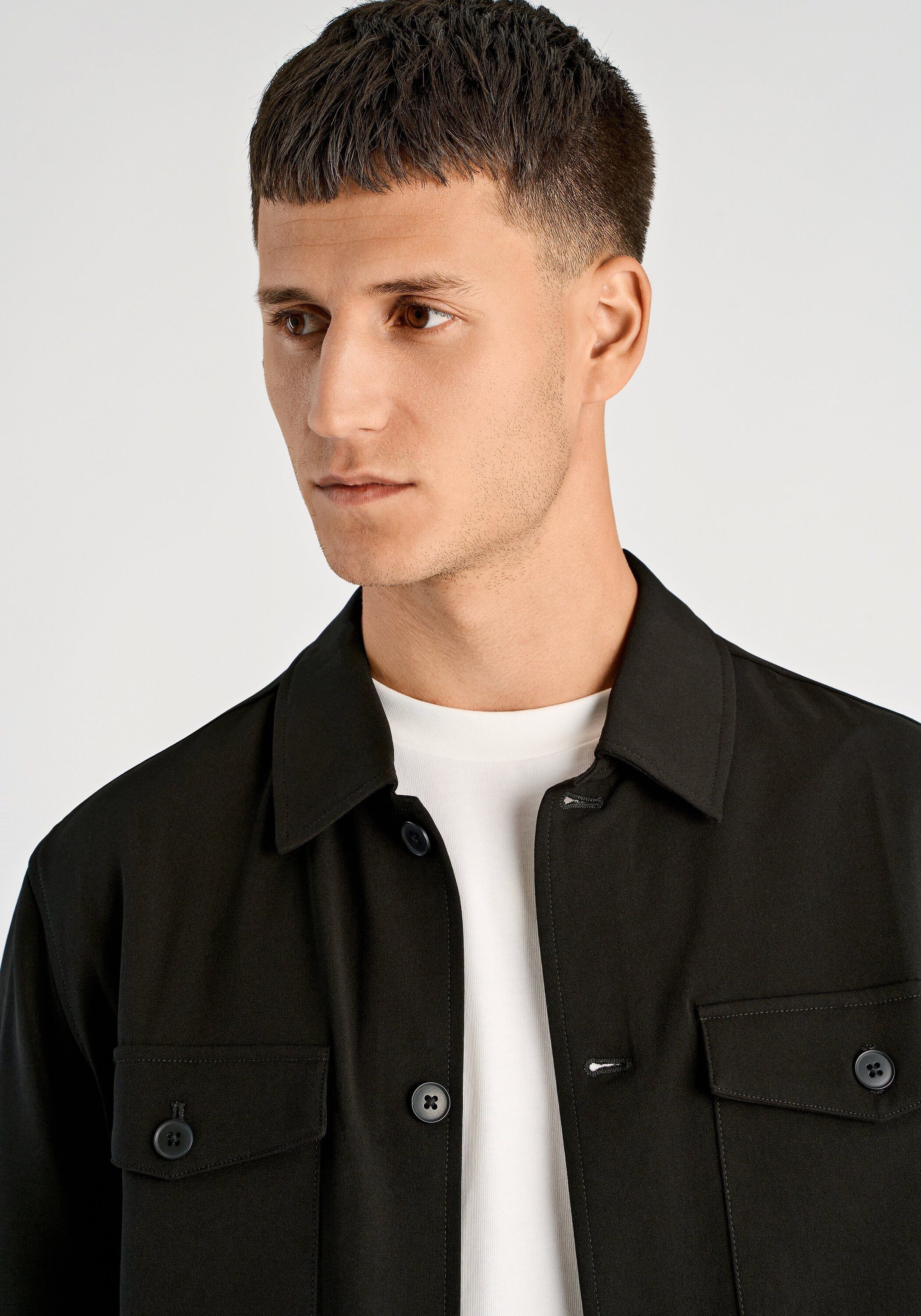JUNK de LUXE Outdoorhemd Hemdjacke Relaxed Fit