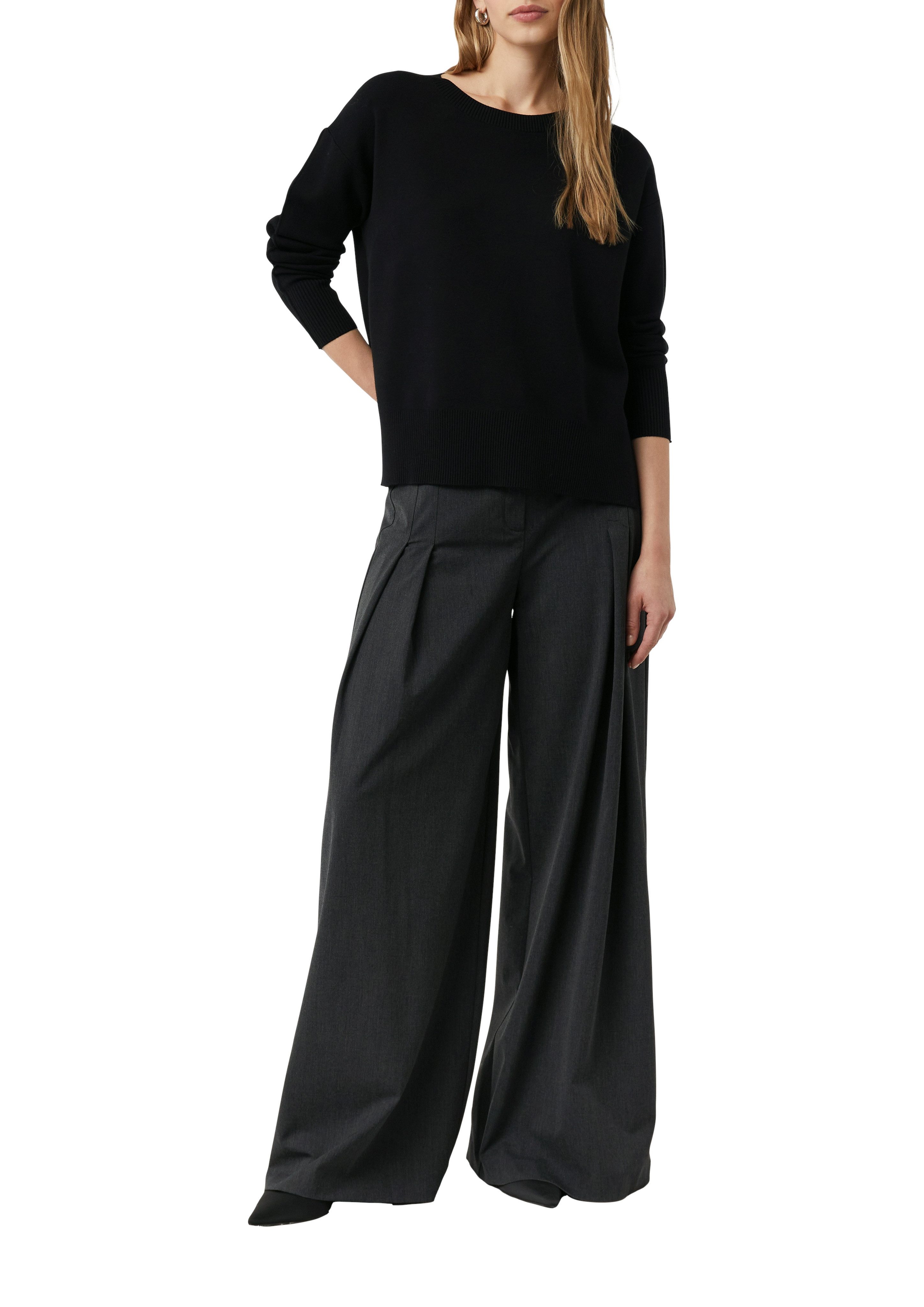 comma Strickpullover aus Viskose günstig online kaufen