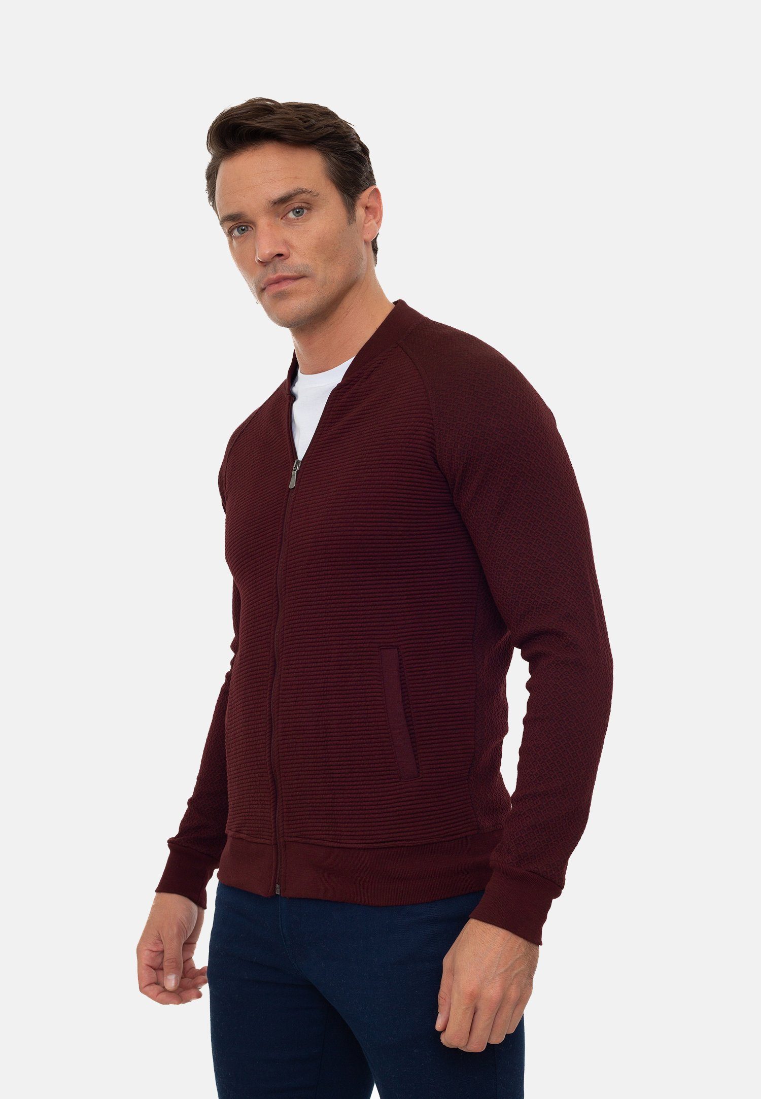 Tailor Bronks Sweatshirt Raymond Sir bordeaux