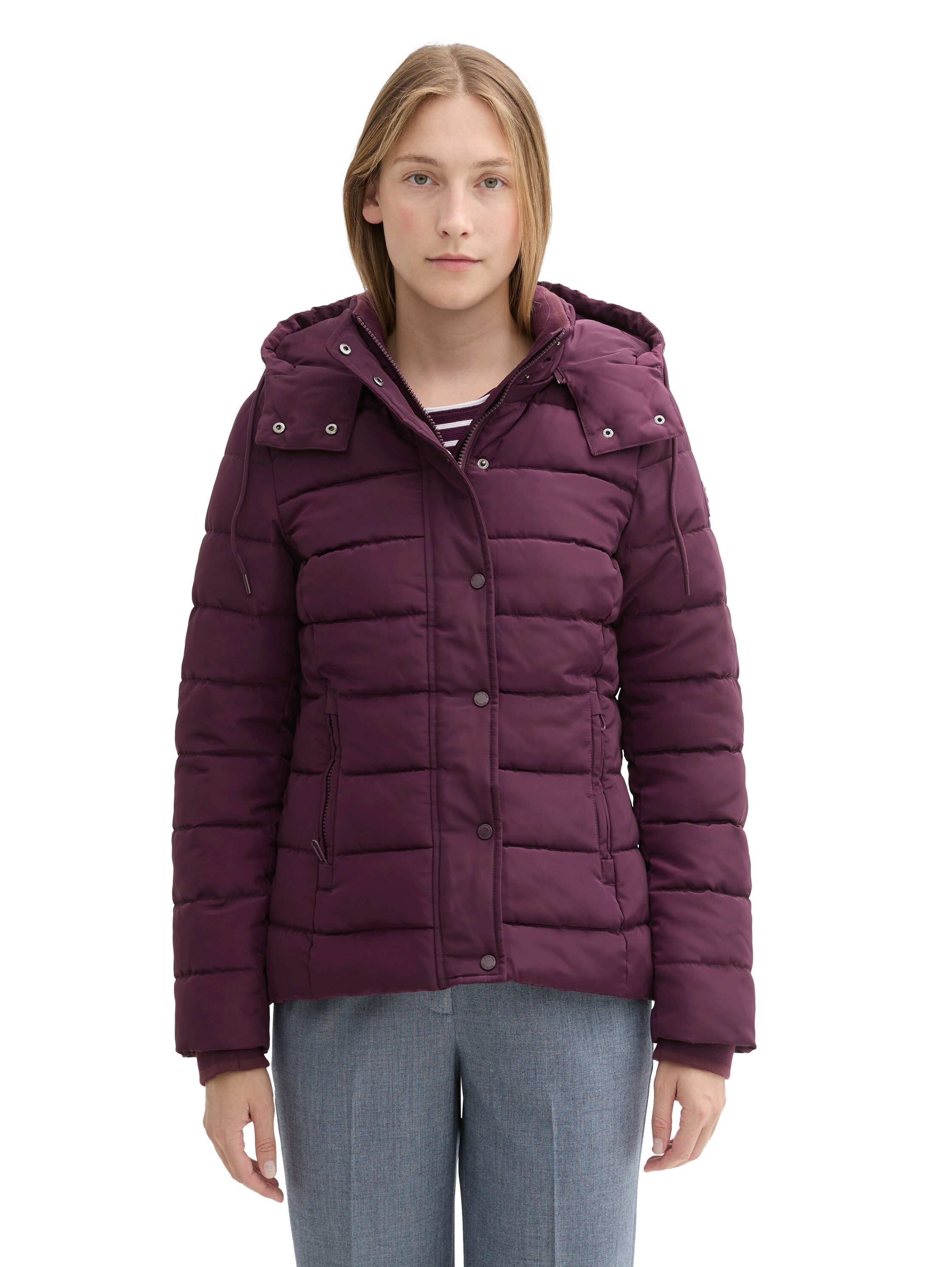 TOM TAILOR Steppjacke mit Kapuze