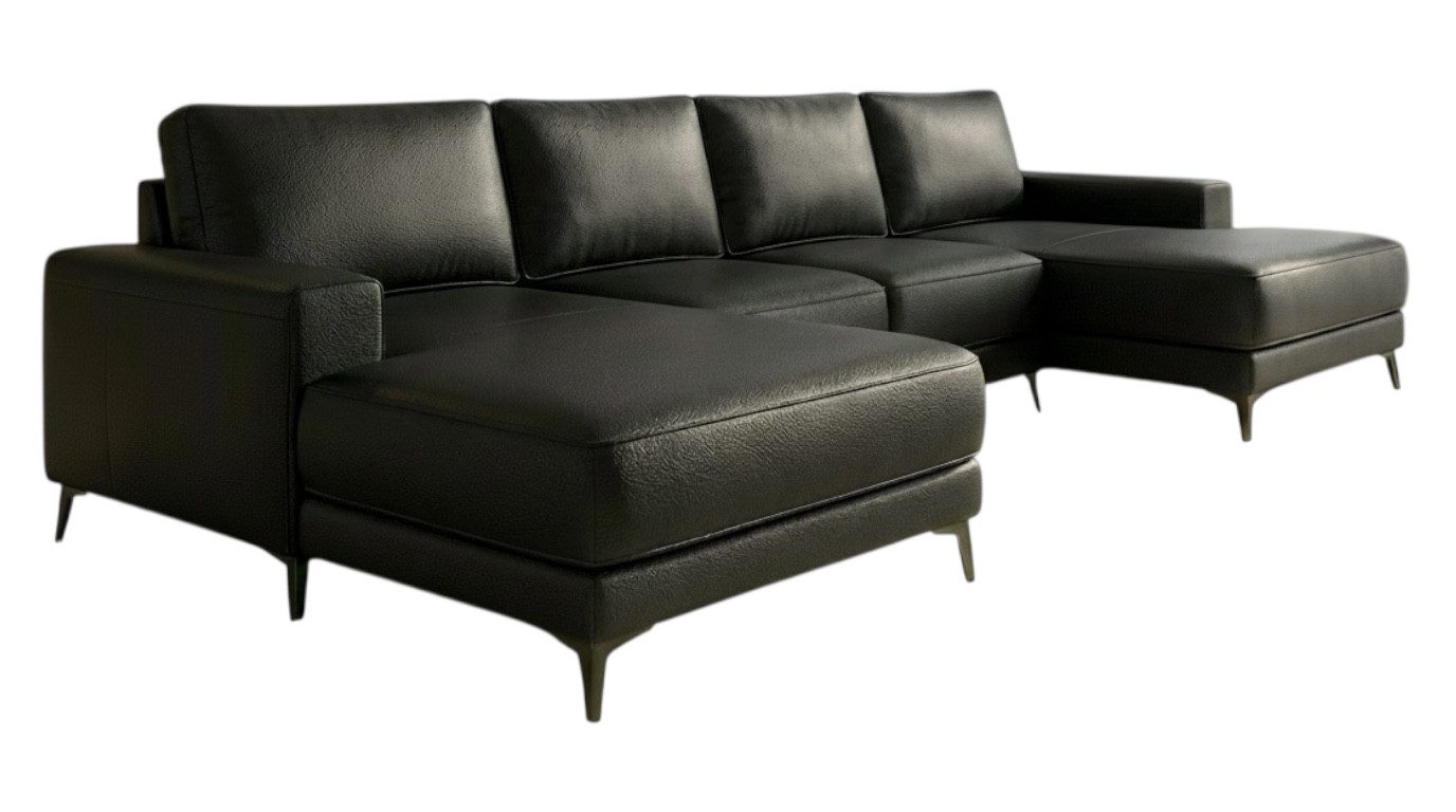 A&J MöbelLand GmbH Ecksofa VALTOR mit Schlaffunktion, Bonellfederkern und Bettkasten, TOP ANGEBOT!
