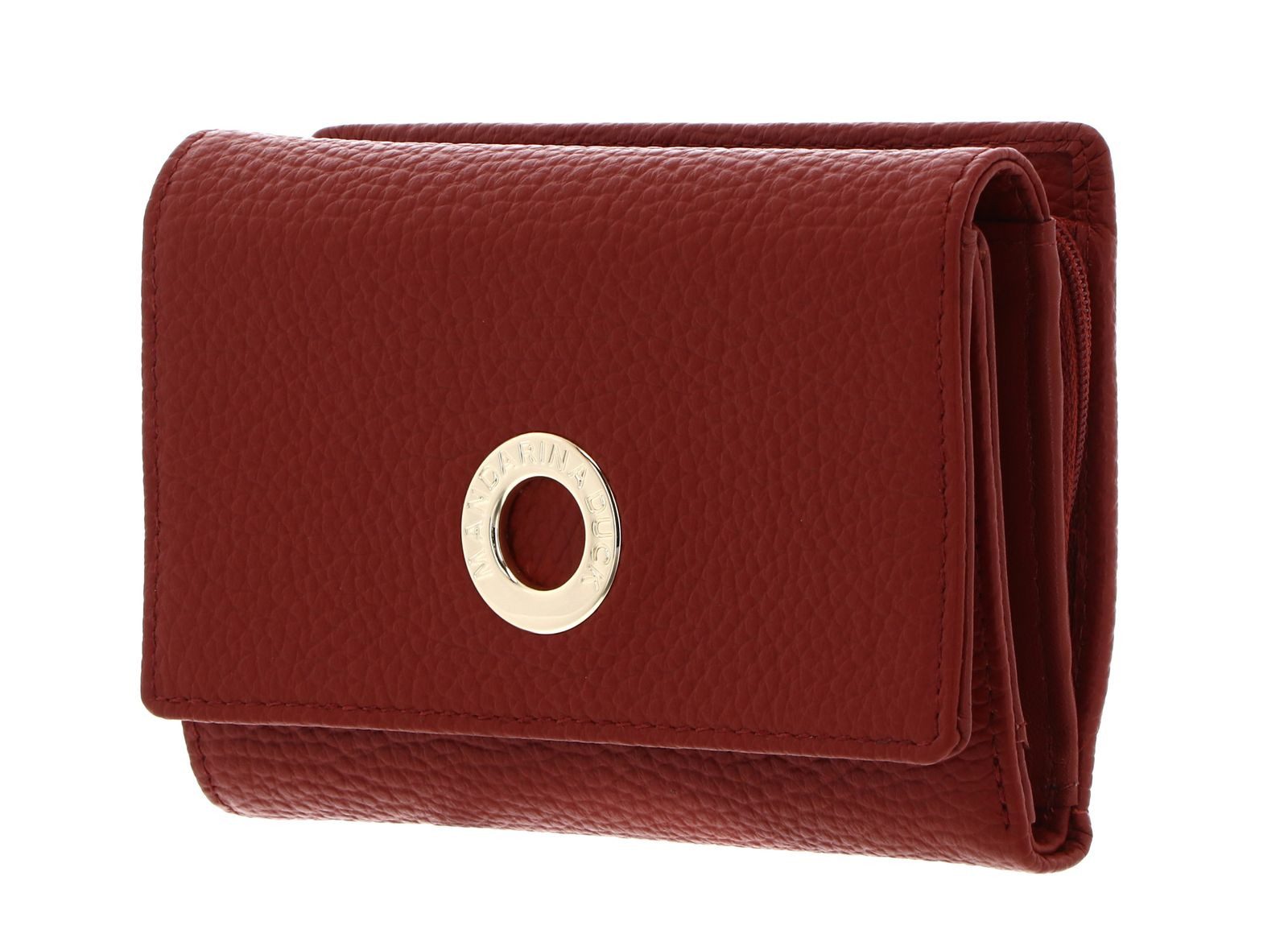 Mandarina Duck Geldbörse Wallet with Flap, aus echtem Leder