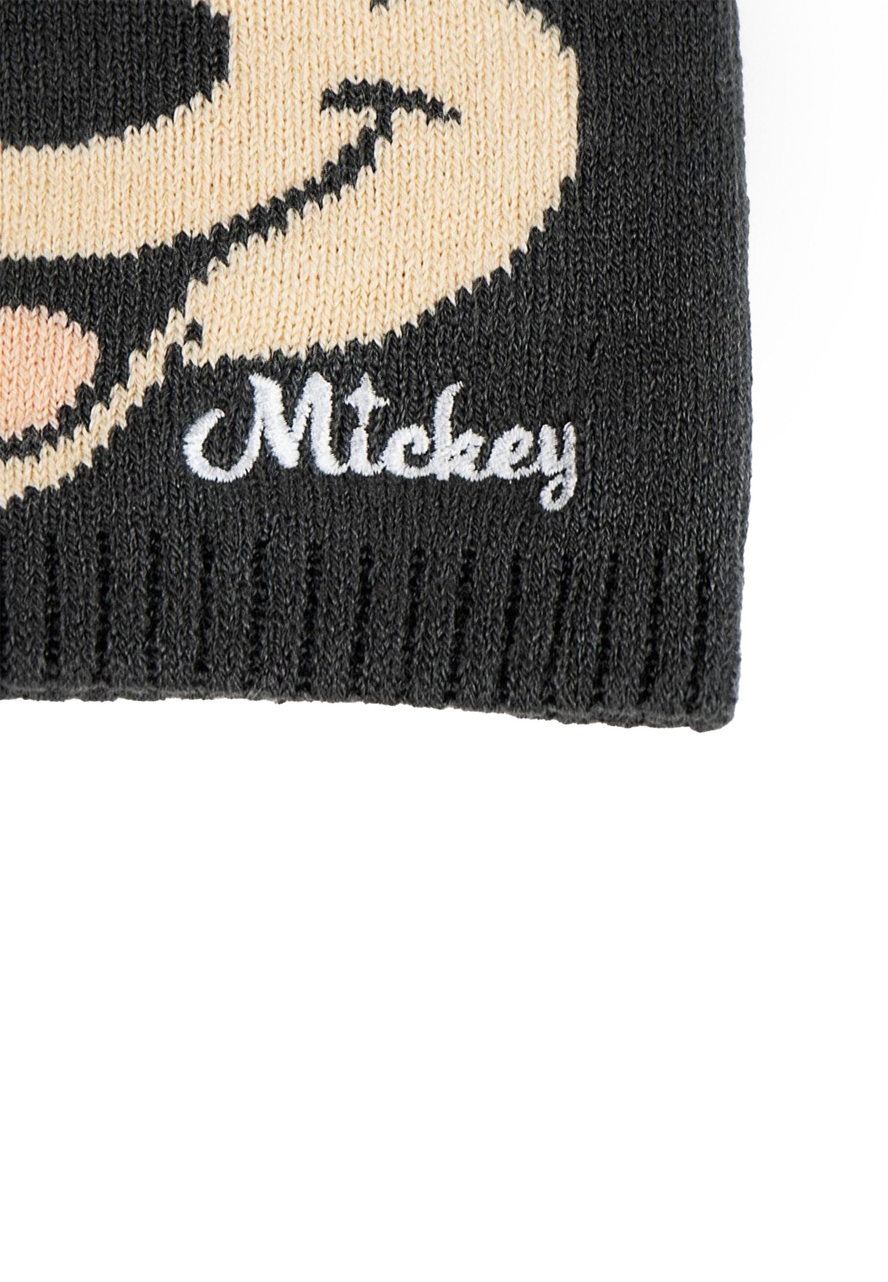 Disney Beanie Gestrickte Mütze Mickey (Set)