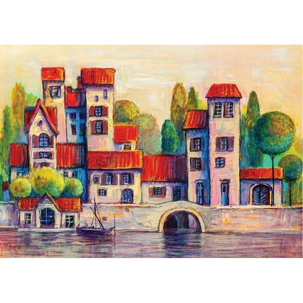 ART PUZZLE Puzzle Puzzle Naturstadt 1000 Teile, Puzzleteile