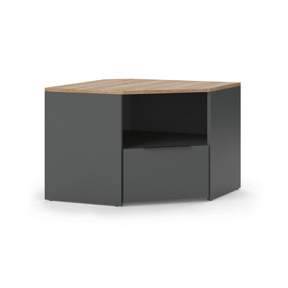 Vicco Lowboard Wido, Anthrazit/Sonoma, 68 x 50 cm (1 St) günstig online kaufen