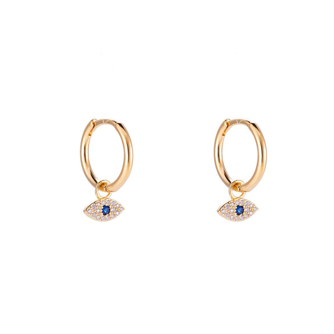 Cala Rose Paar Creolen EVIL EYE günstig online kaufen