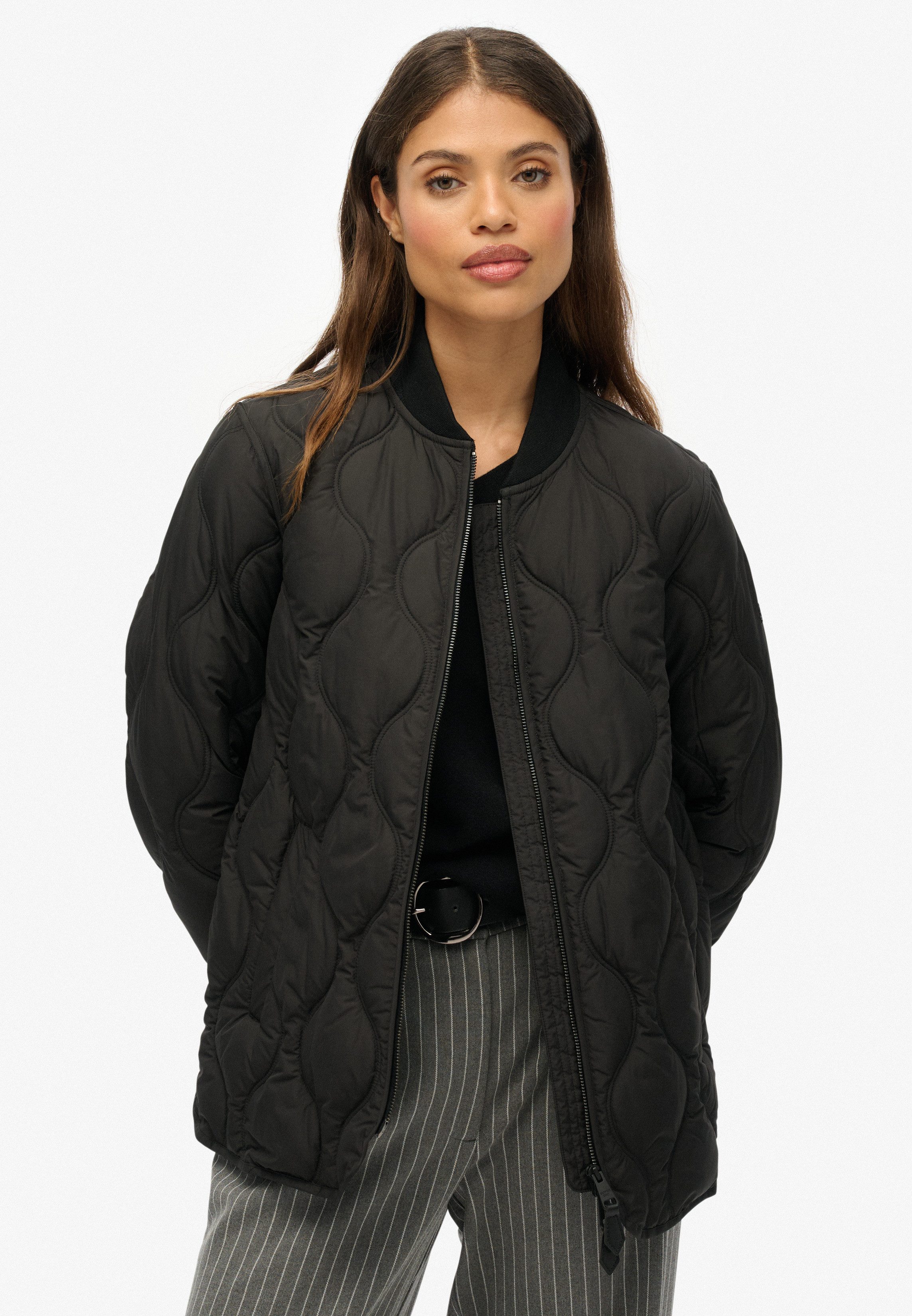 Superdry Steppjacke SHORT QUILTED LINER JACKET günstig online kaufen