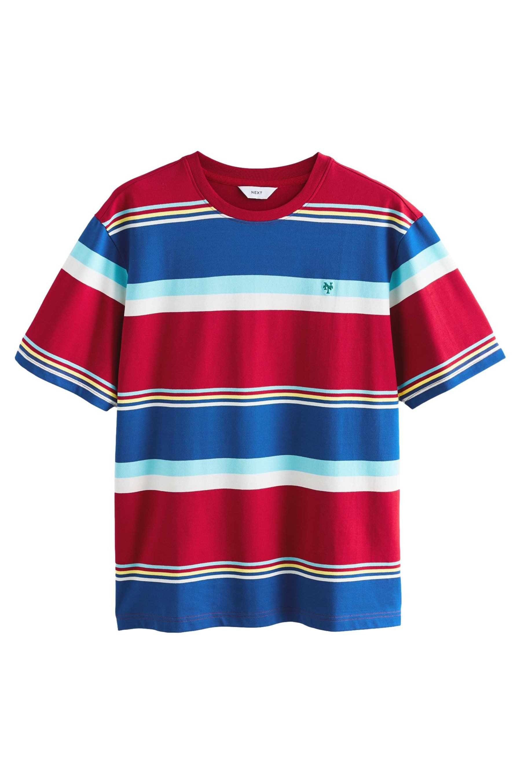Next T-Shirt T-Shirt mit Querstreifen (1-tlg)
