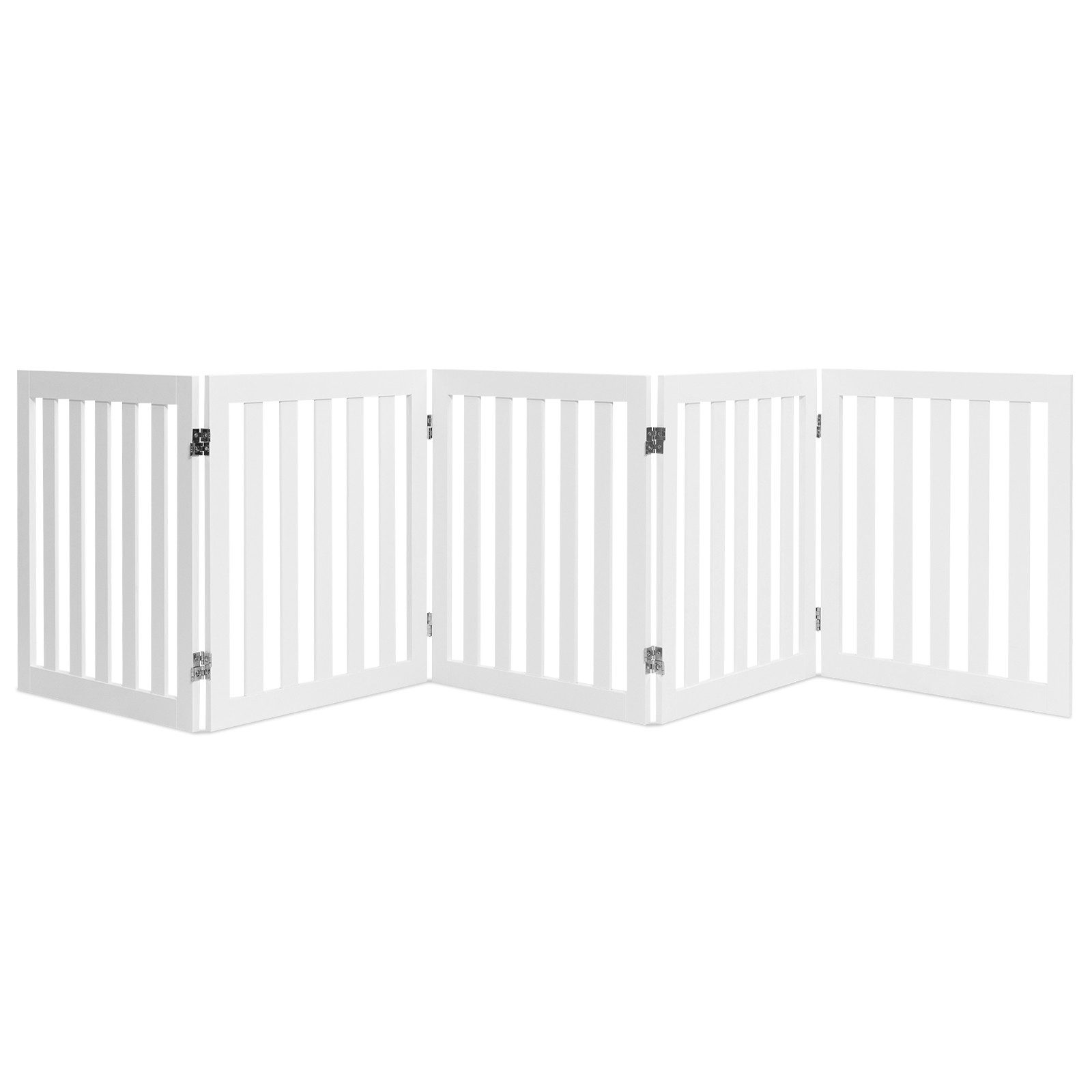 COSTWAY Hundegitter Türschutzgitter (2 St)