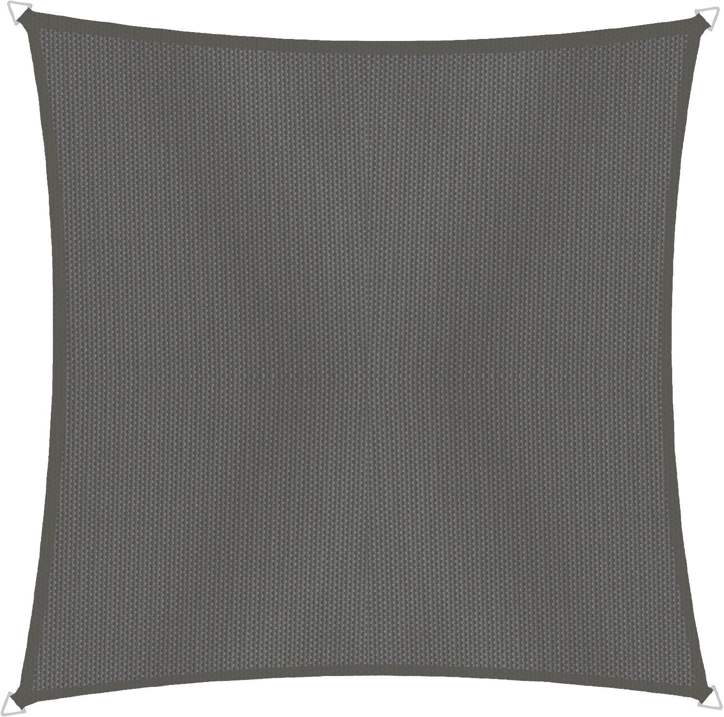 Windhager Sonnensegel Cannes Quadrat, 4x4m, anthrazit