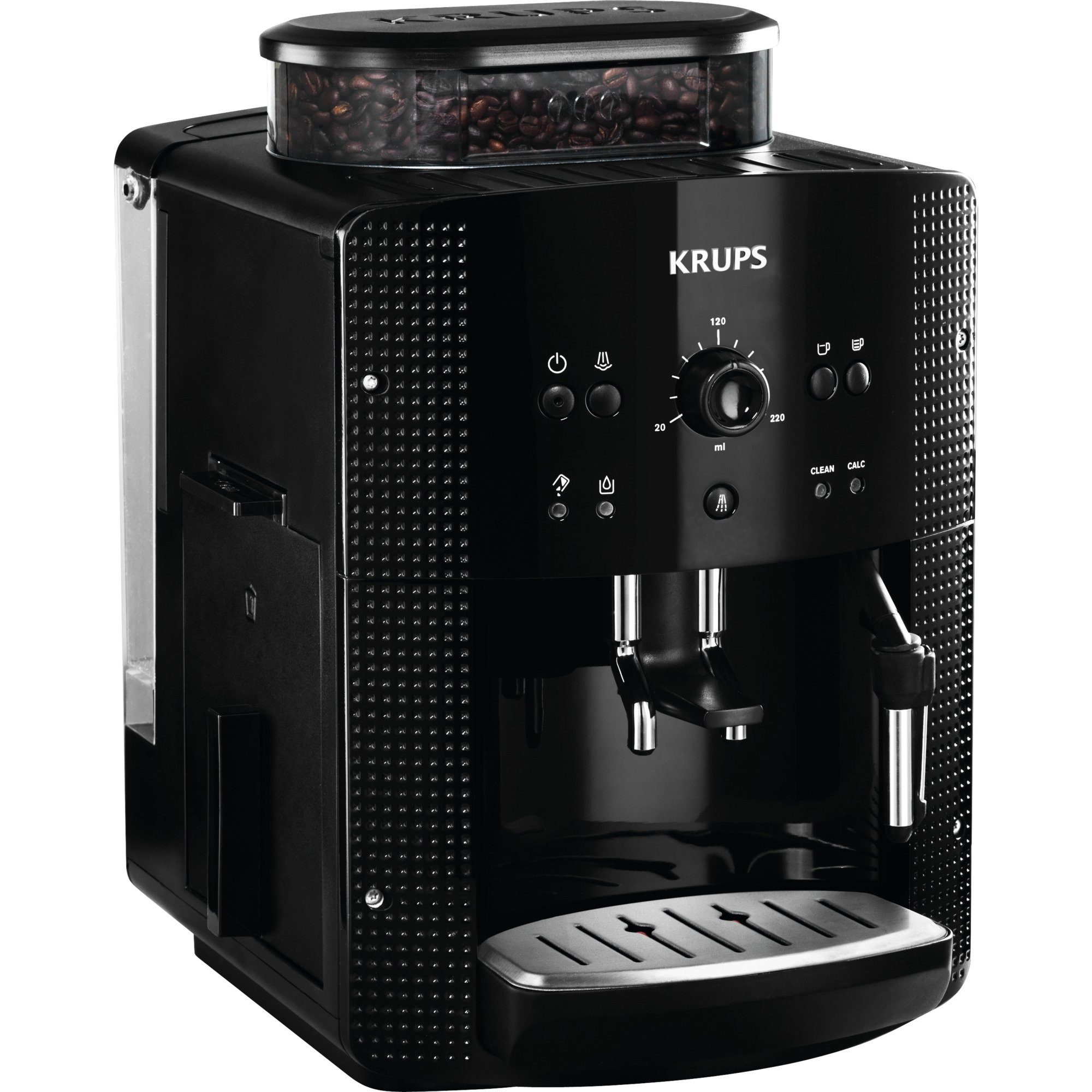 Krups Kaffeevollautomat EA8108 Kaffeevollautomat, Maximale Höhe des  Tassen-Bereichs: 10,5 cm;