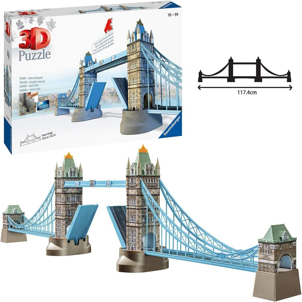 Ravensburger 3D-Puzzle 3D-Puzzle Tower Bridge, London günstig online kaufen