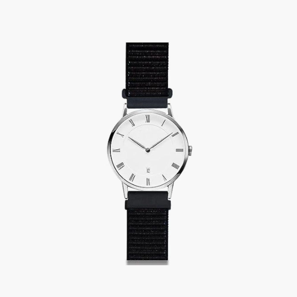 FELIXLEO Uhrenarmband Nylon Fabric mit 20mm Uhrenarmbänder (2 Armband Paare Stück)