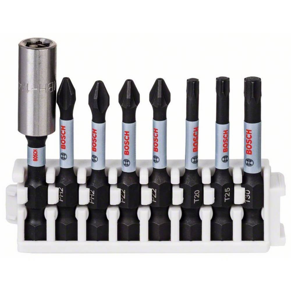 Kreuzschlitz-Bit Schrauberbit-Set Impact Control, 8-teilig