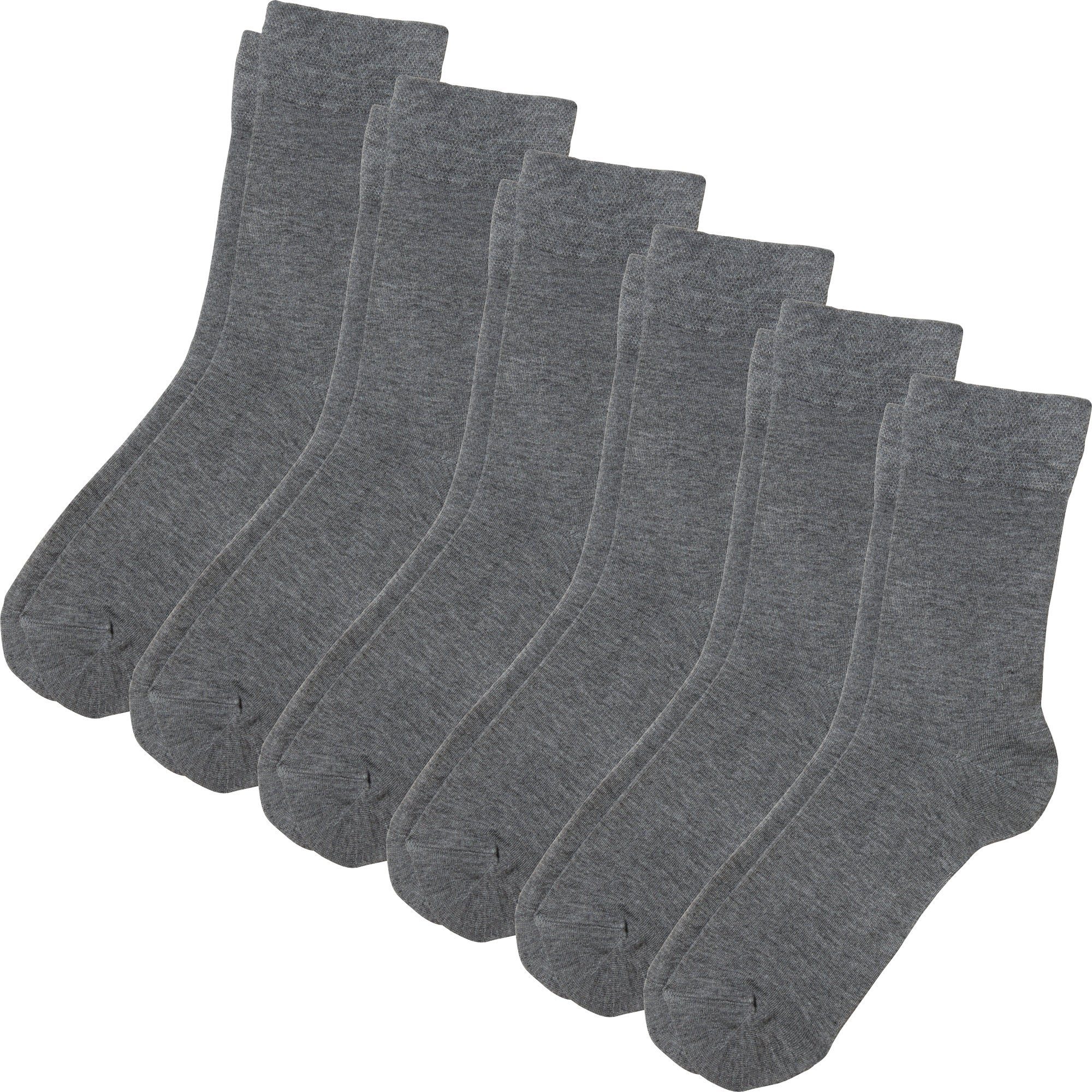 Erwin Müller Socken Herren-Socken 6 Paar Uni günstig online kaufen