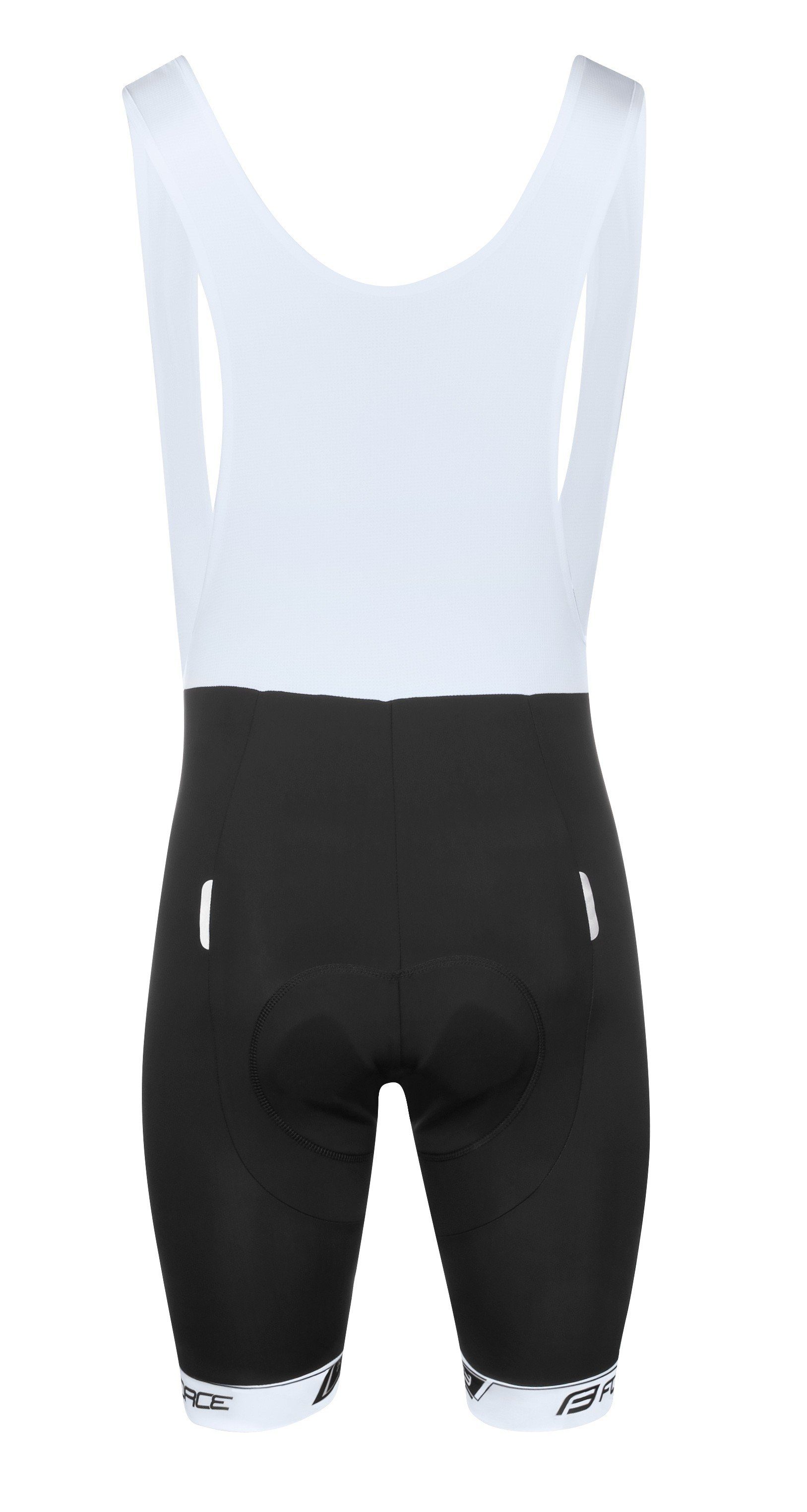 FORCE Fahrradhose Latzhose FORCE B38 weiss-schwarz günstig online kaufen