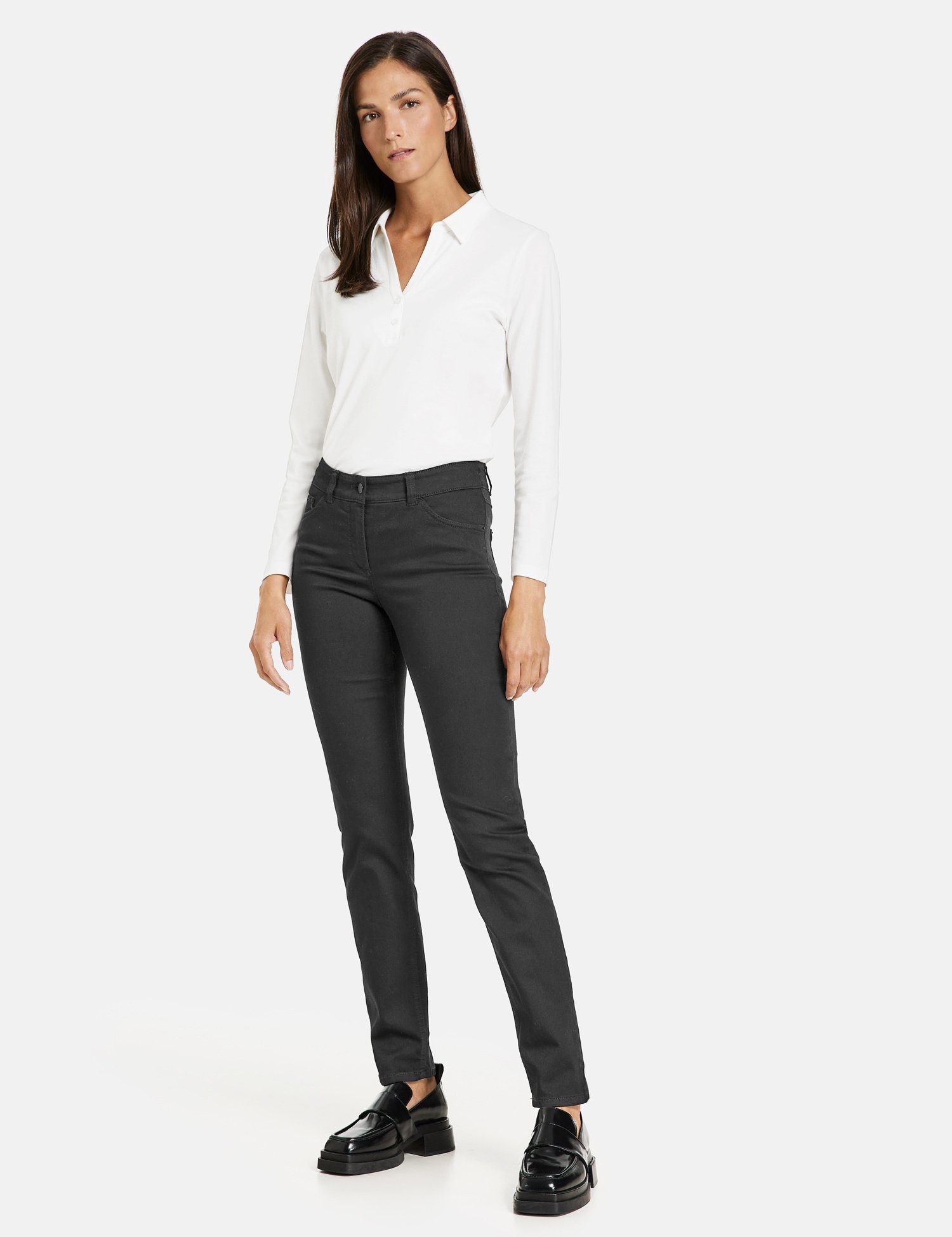 GERRY WEBER Slim-fit-Jeans 5-pocket Jeans Slimfit