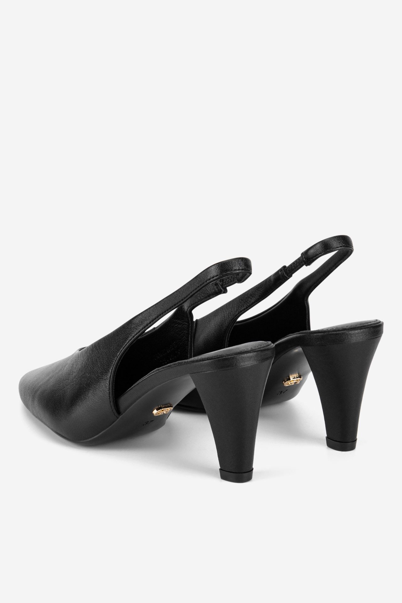 GINO ROSSI Gino Rossi DREW‑LT766‑91 – Damen-Pumps aus Leder in Schwarz Pumps Stabiler Absatz, elegant, weiches Innenmaterial