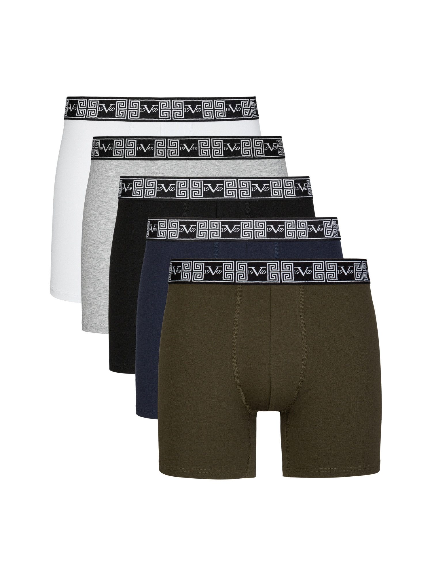 19V69 ITALIA Boxershorts Francesco 5er Pack