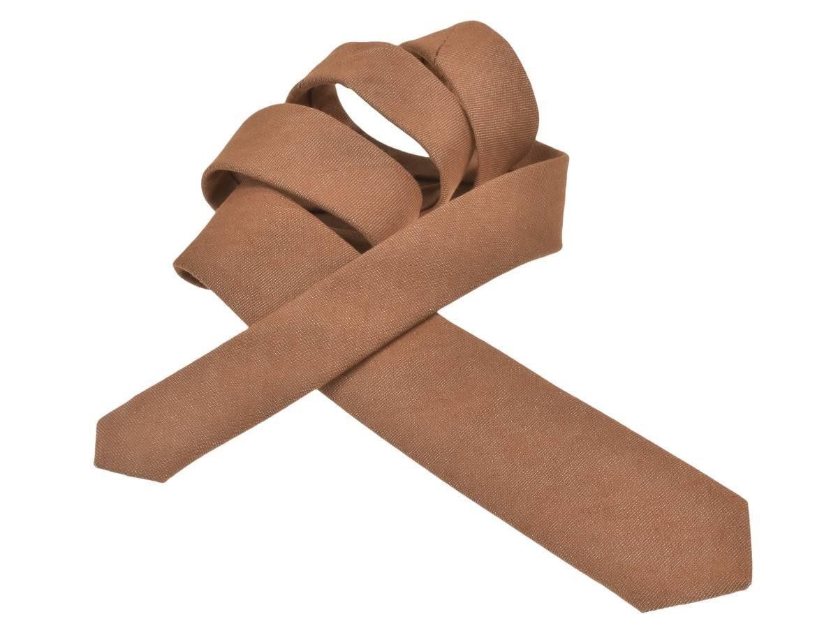 Sir Redman Krawatte "Work" Denim 6,5cm für Herren und Damen trendiger Denim Look für Gastro und Service, 6,5cm breit, 144cm lang