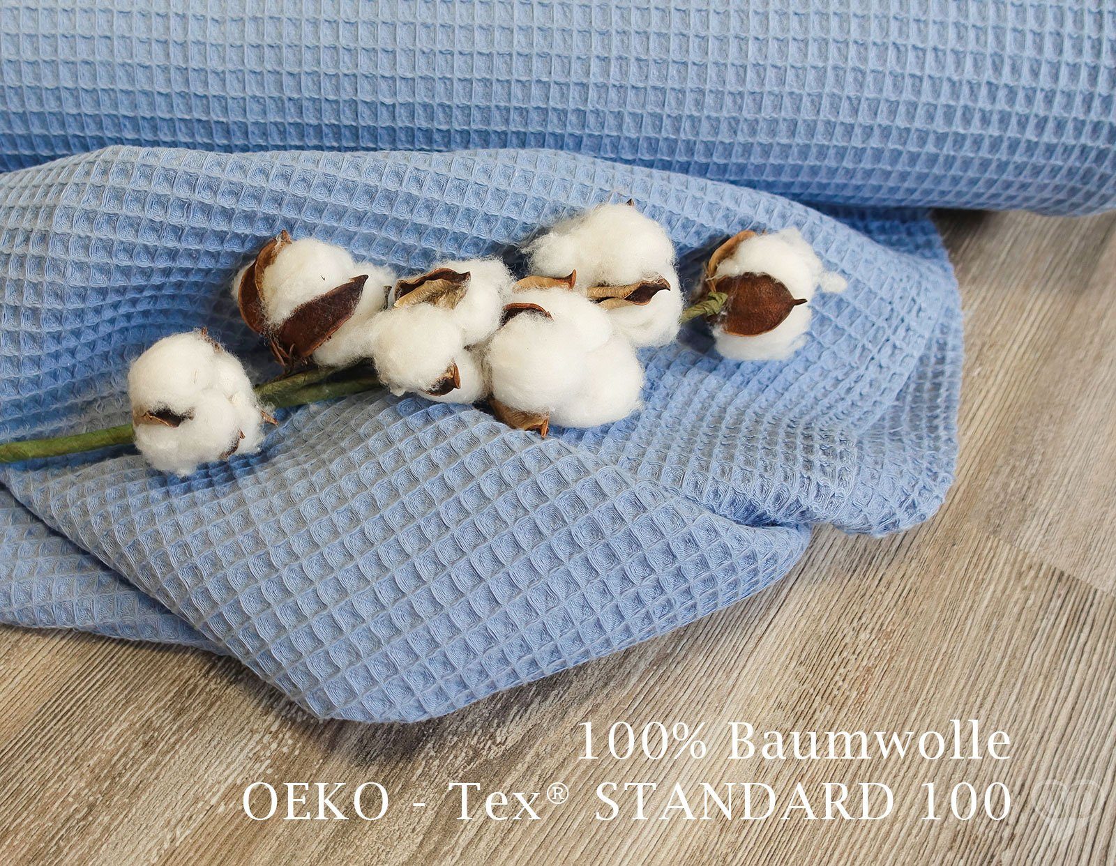 maDDma Stoff 50x150cm Frottierstoff Baumwollstoff Kinderzertifiziert Meterware, ocker