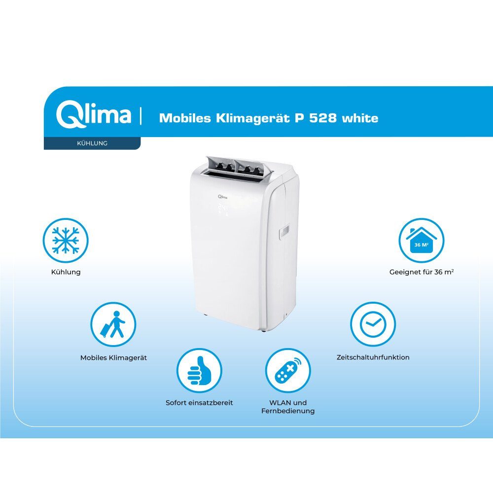 Qlima Klimagerät P 528 Wi-Fi Mobiles günstig online kaufen