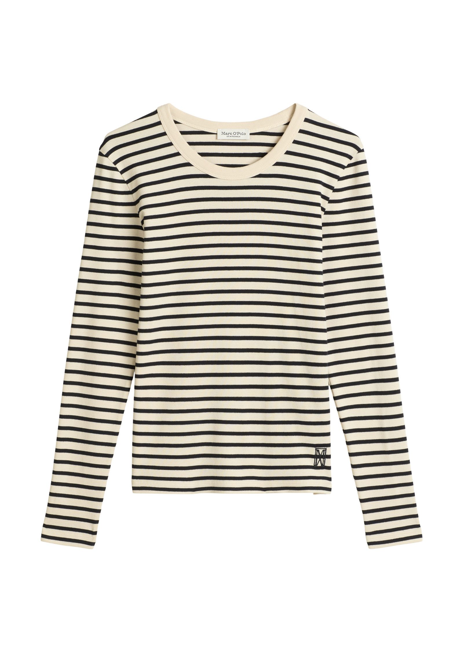 Langarmshirt aus reiner Bio-Baumwolle