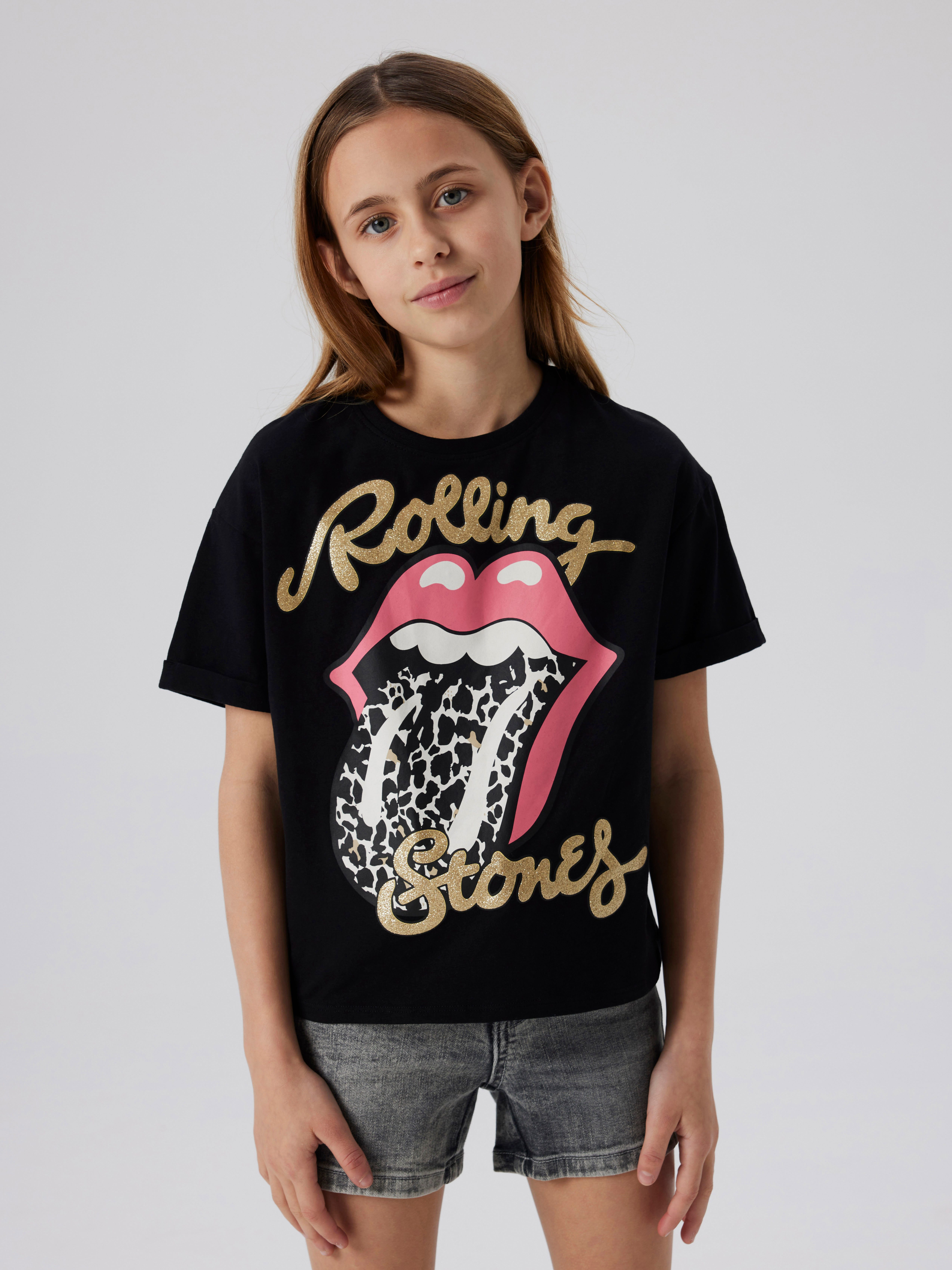 Name It Kurzarmshirt NKFFARDA ROLLNGSTONES SS günstig online kaufen