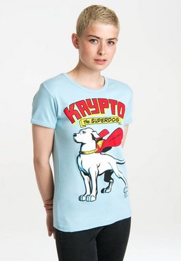 LOGOSHIRT T-Shirt Krypto the Superdog mit lizenziertem Originaldesign