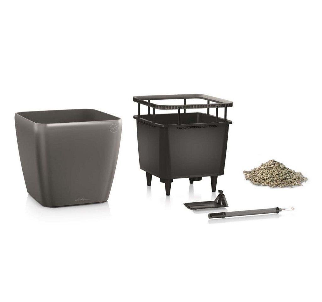 Thumbnail - Lechuza® Blumentopf Blumentopf QUADRO LS 43 ALL-IN-ONE Set Anthrazit 16183 (1 St)