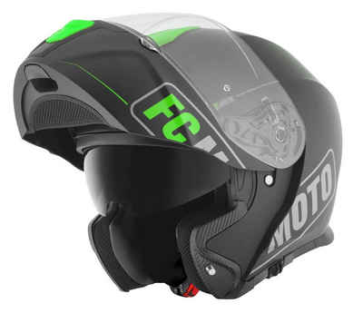 FC-Moto Motorradhelm Novo Straight Klapphelm