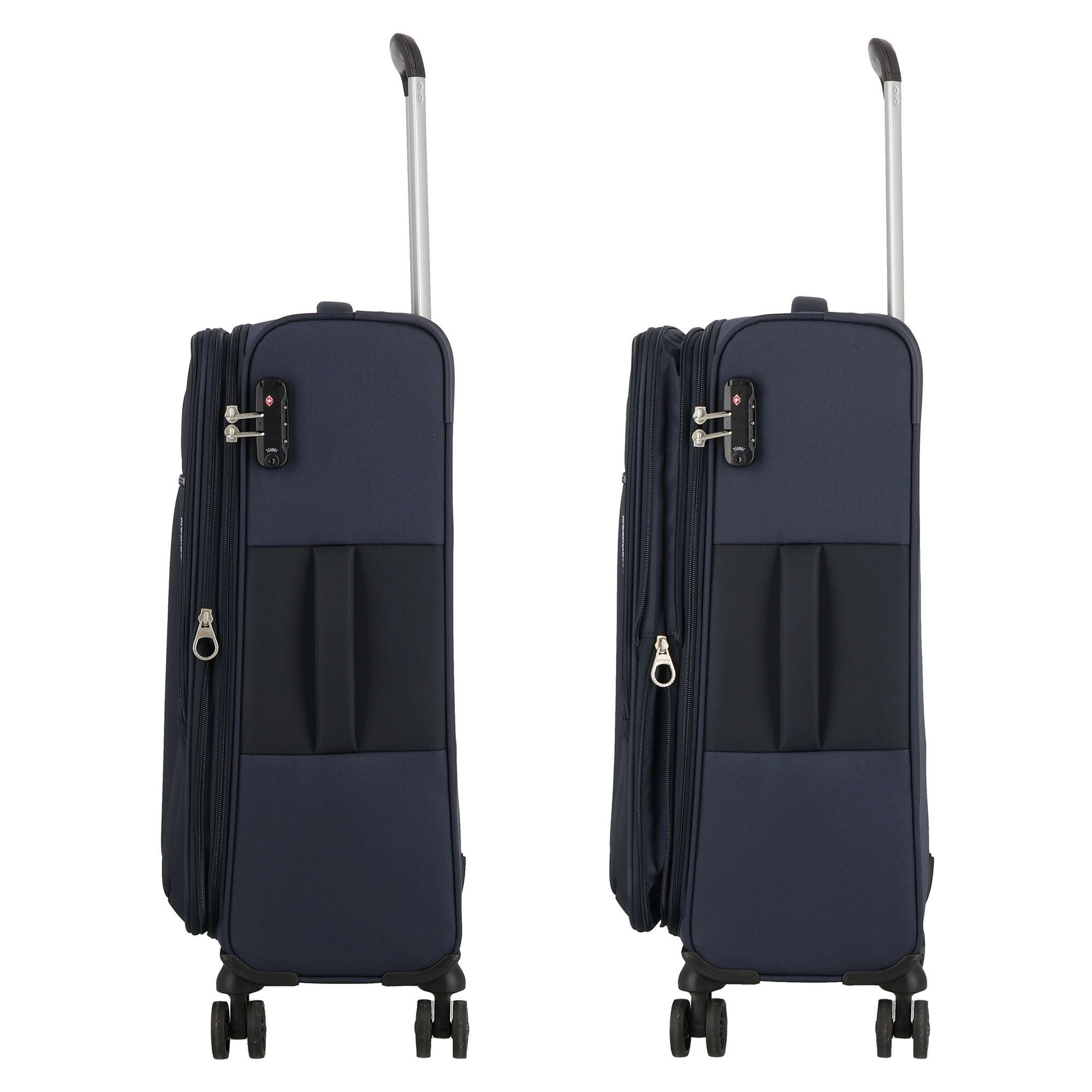 American Tourister® Trolleyset Rampup, 4 Rollen, (3-teilig, 3 tlg), Polyester