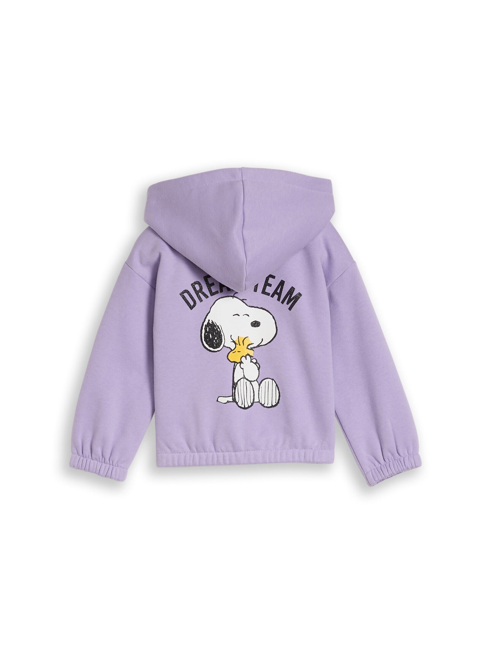 TOM TAILOR Sweatjacke Strick & Sweatshirts Cropped Hoodie Sweatjacke mit Snoopy-Print