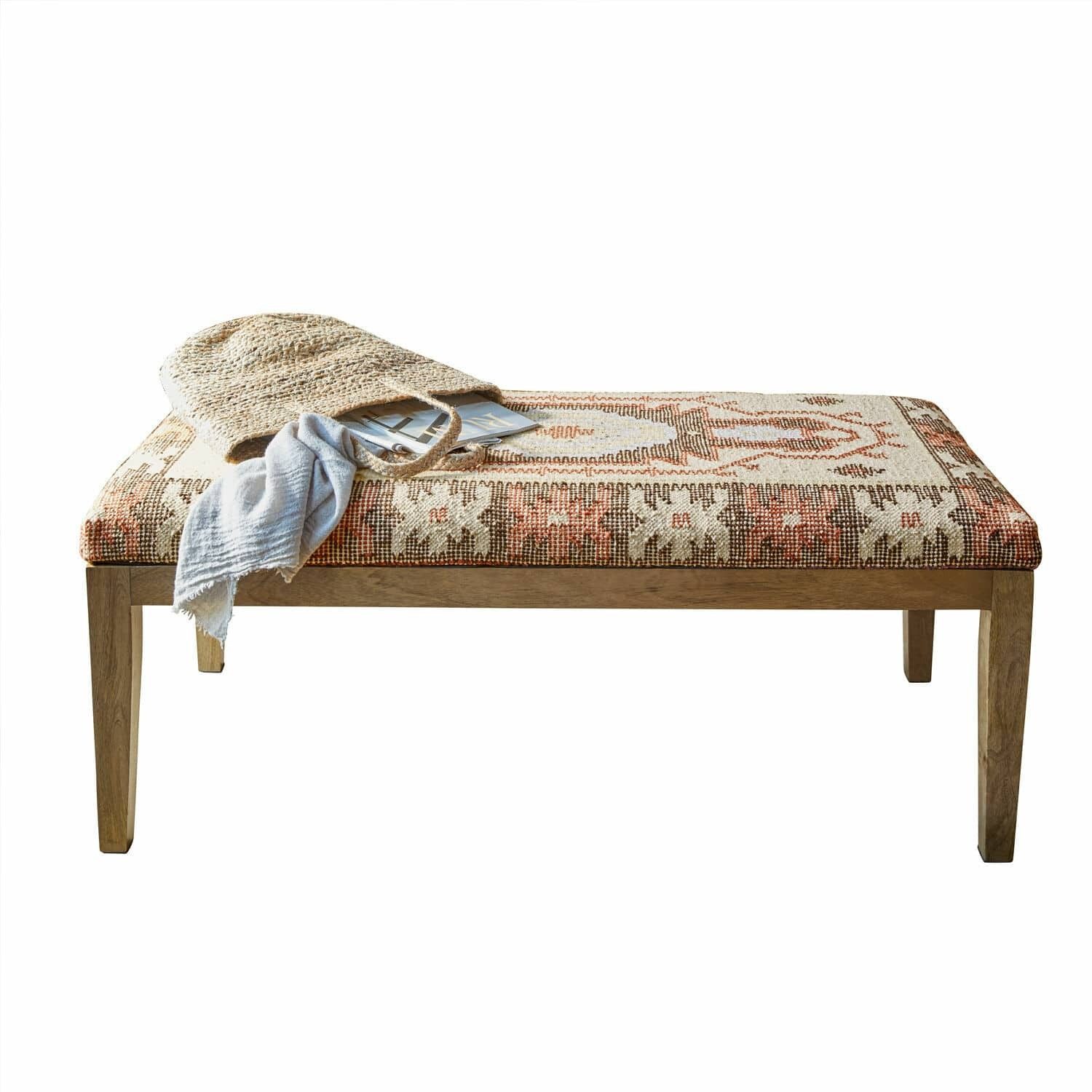 Mirabeau Bank Bank Kadiran braun/beige