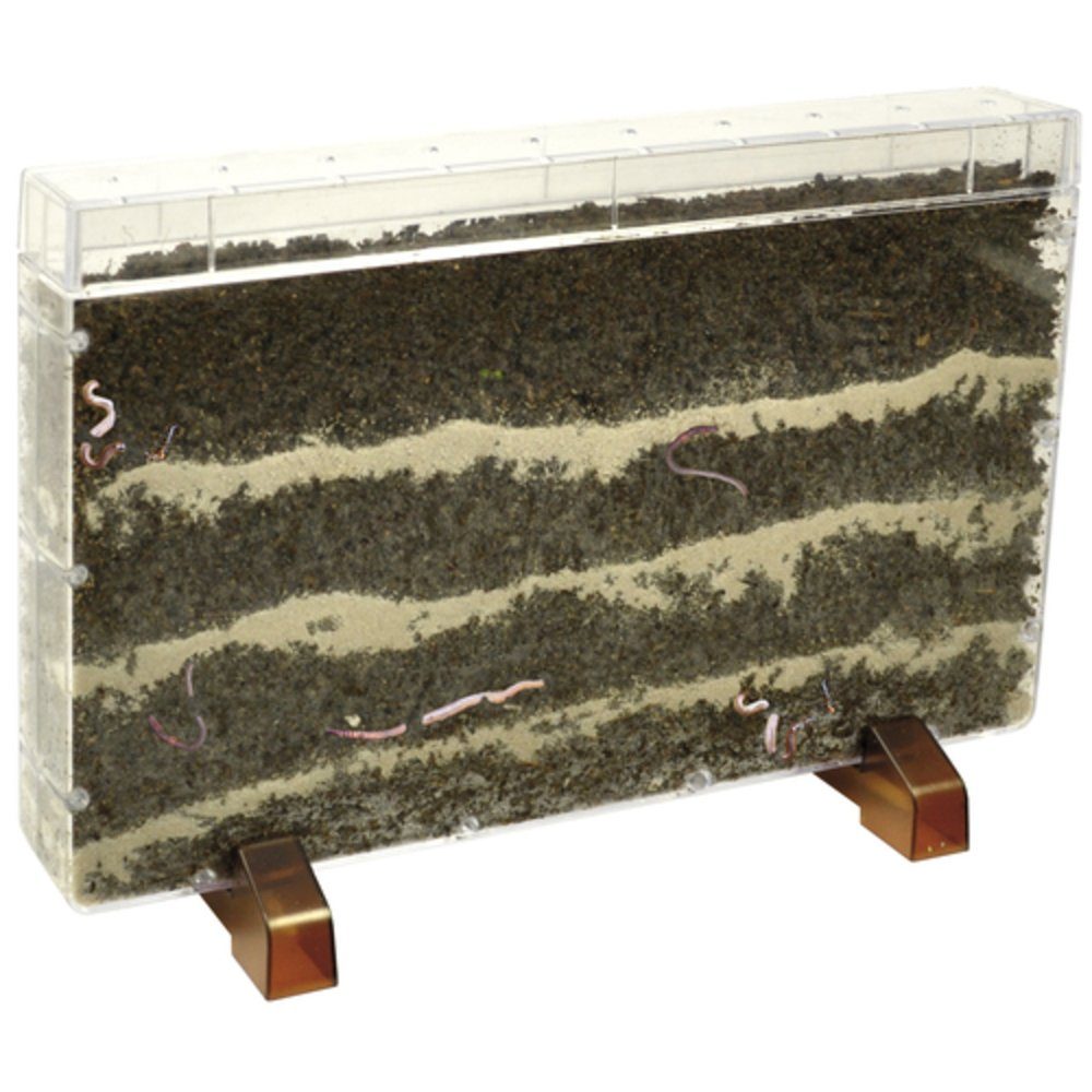 EDUPLAY Spielzeug-Gartenset Wurzelhaus / Wurmhaus 30 x 19 x 4 cm günstig online kaufen