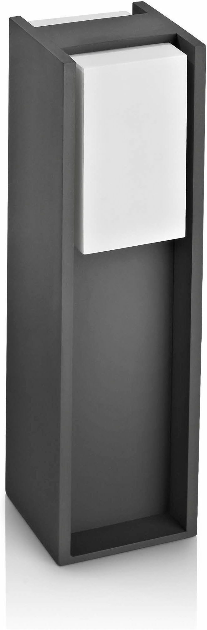 Philips Sockelleuchte myGarden Bridge 42W, Anthrazit, E27, wasserbeständig, ohne Leuchtmittel