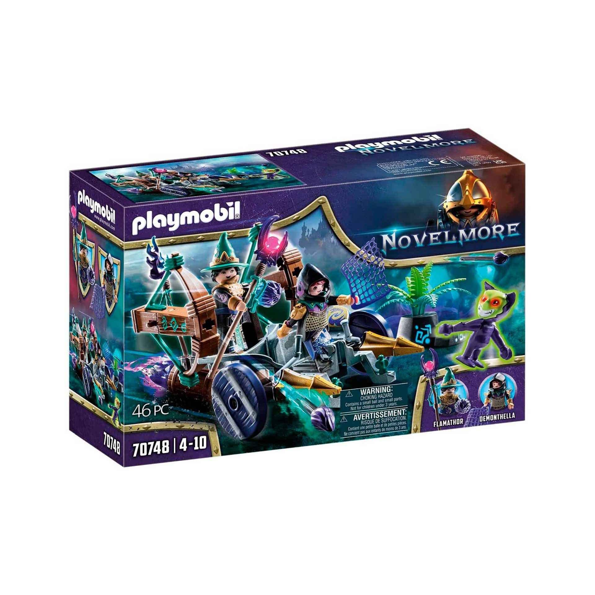 Playmobil® Spielwelt Novelmore Violet Vale - Dämonen-Fangwagen 70748, (46-tlg), PLAYMOBIL Novelmore Spielset