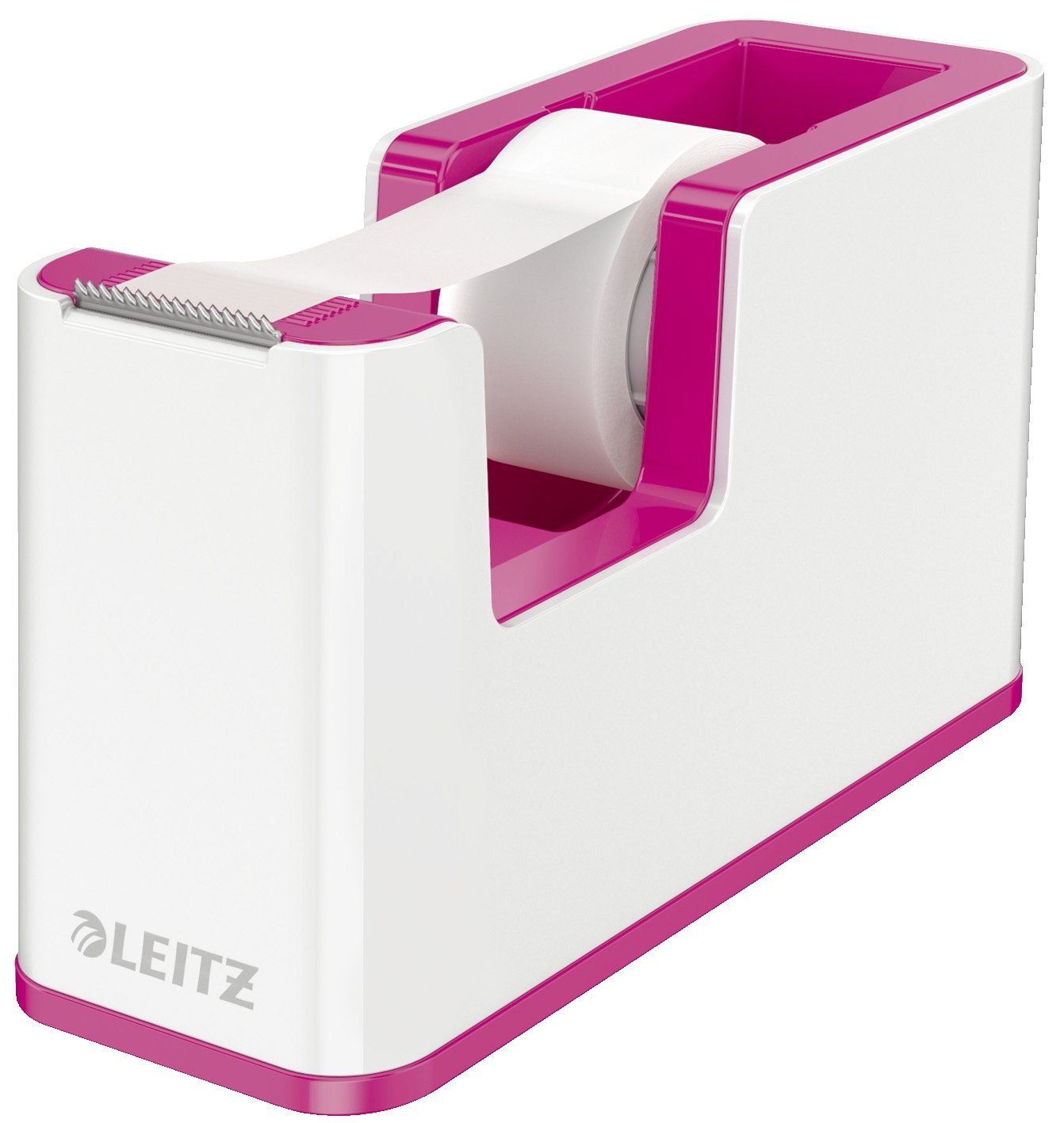 LEITZ Klemmen LEITZ Tischabroller WOW bestückt, Colour, pink Duo