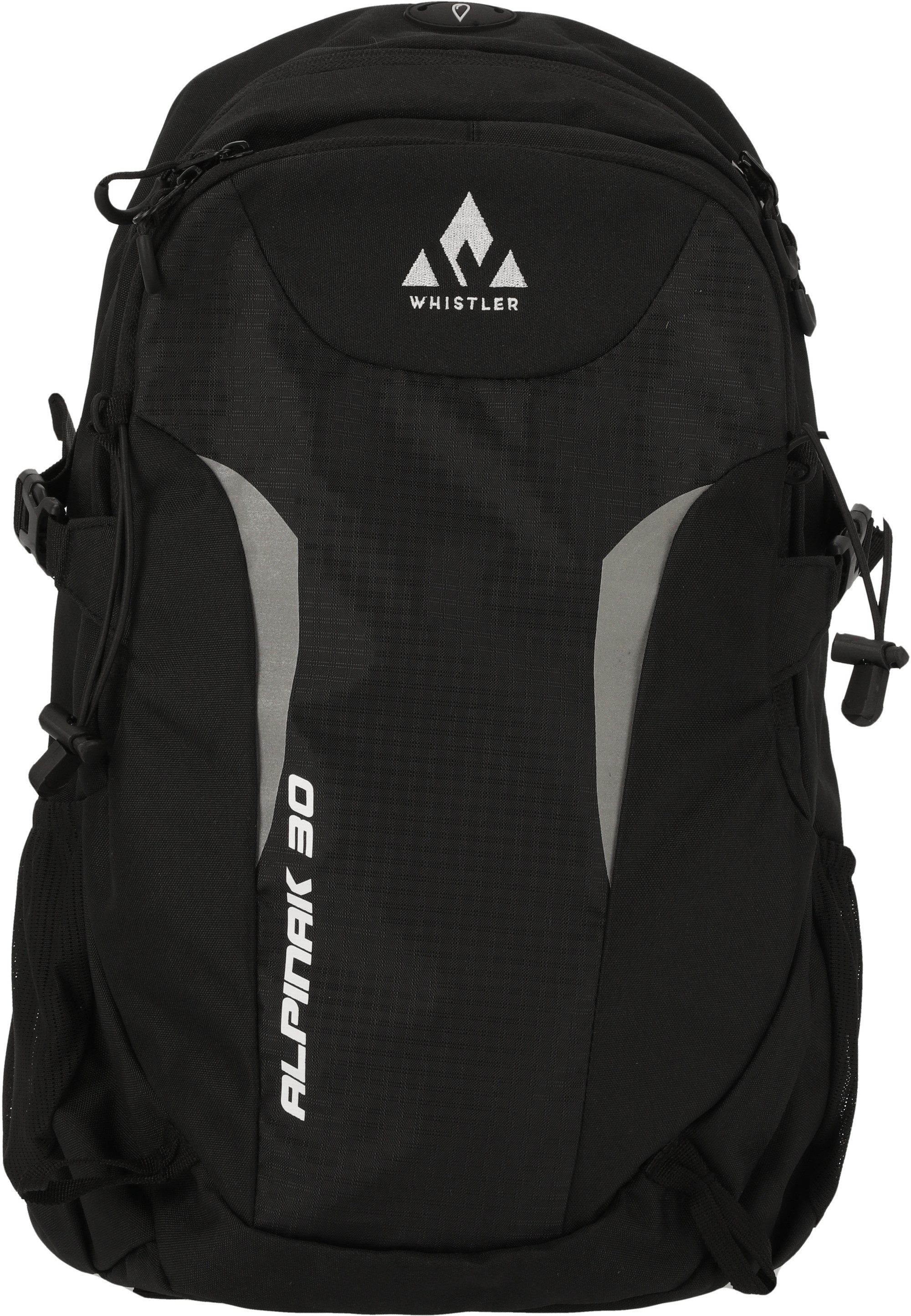 Sportrucksack Alpinak, vielseitigen WHISTLER schwarz mit Taschen