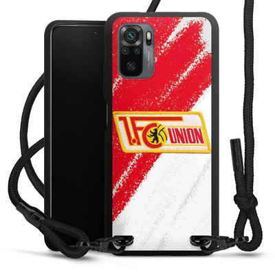 DeinDesign Handyhülle Offizielles Lizenzprodukt 1. FC Union Berlin Logo, Xiaomi Redmi Note 10S Premium Handykette Hülle mit Band