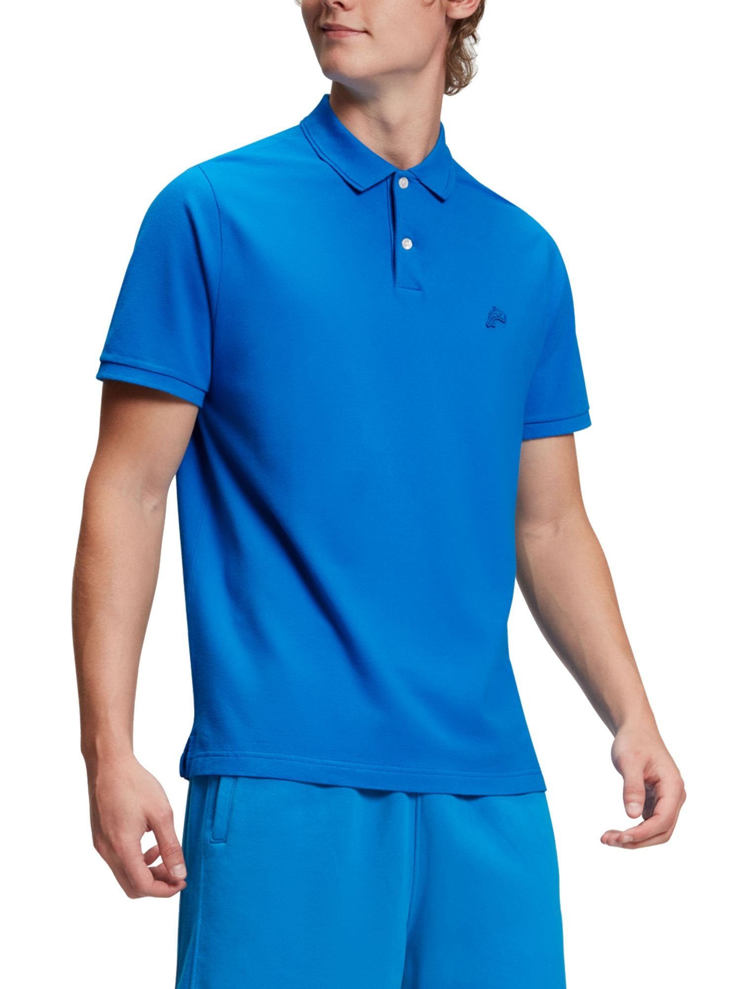 Dolphin-Batch Klassisches Esprit Tennis-Poloshirt BLUE mit Poloshirt