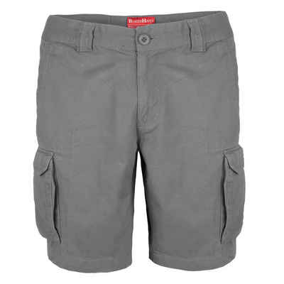 BlauerHafen Карго Herren Cargo Шорти 100% Baumwolle Hose Normale Passform Bermuda