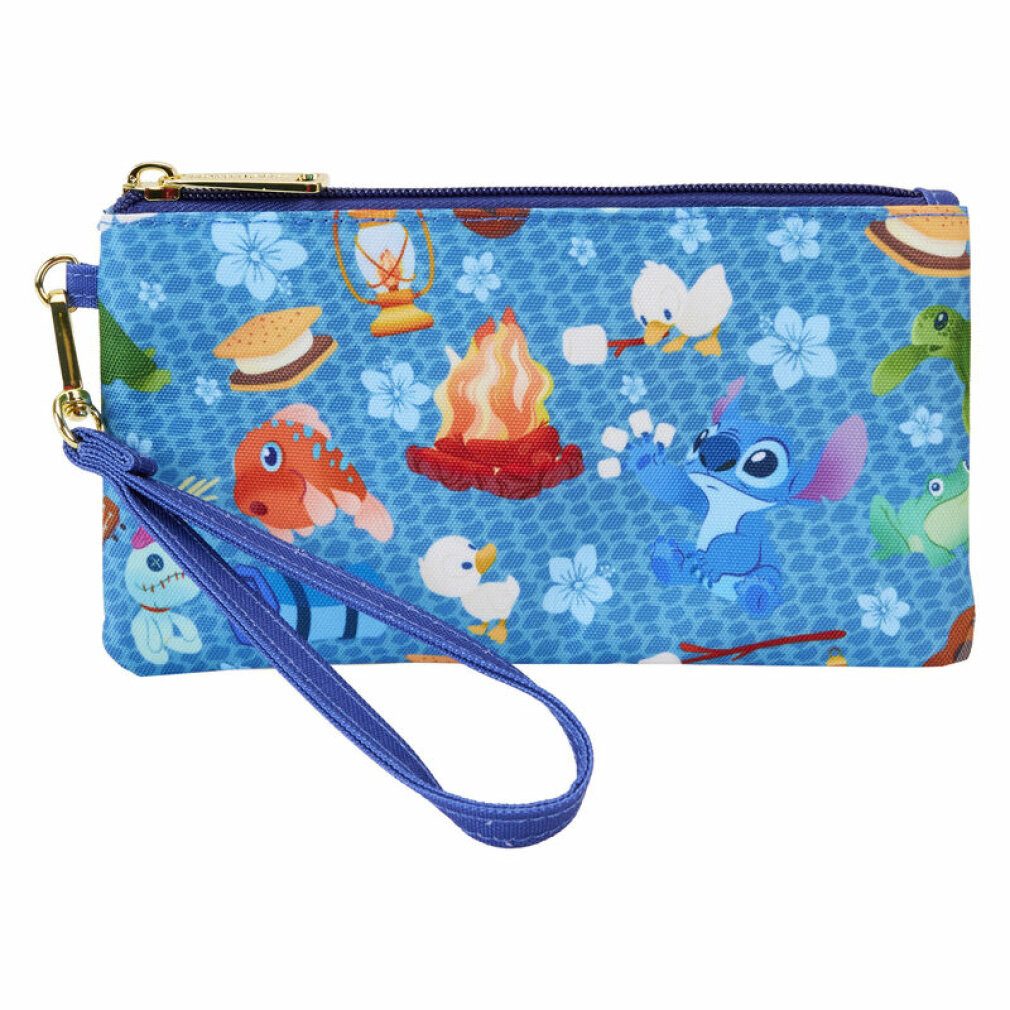 Loungefly Geldbörse Disney Stitch Camping Cuties Reißverschluss Armband Brieftasche