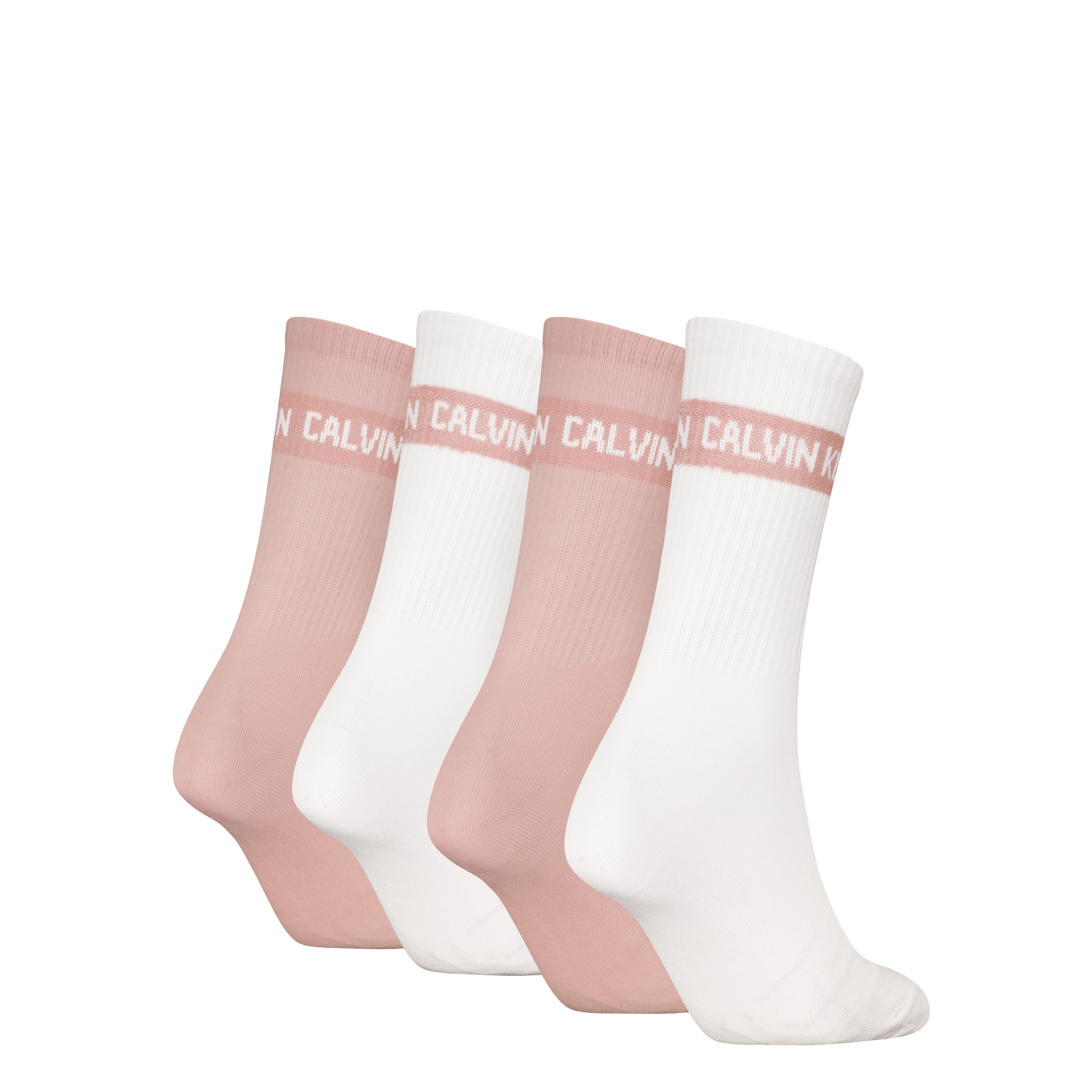 Calvin Klein Jeans Socken CKJ WOMEN SOCK 4P GIFTBOX STRIPE LOGO (4er Pack) – Bild 3 von 3