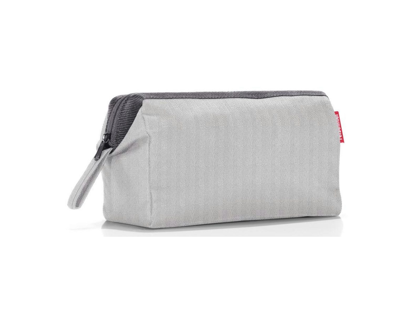 REISENTHEL® Kulturbeutel travelcosmetic herringbone grey, travelcosmetic günstig online kaufen