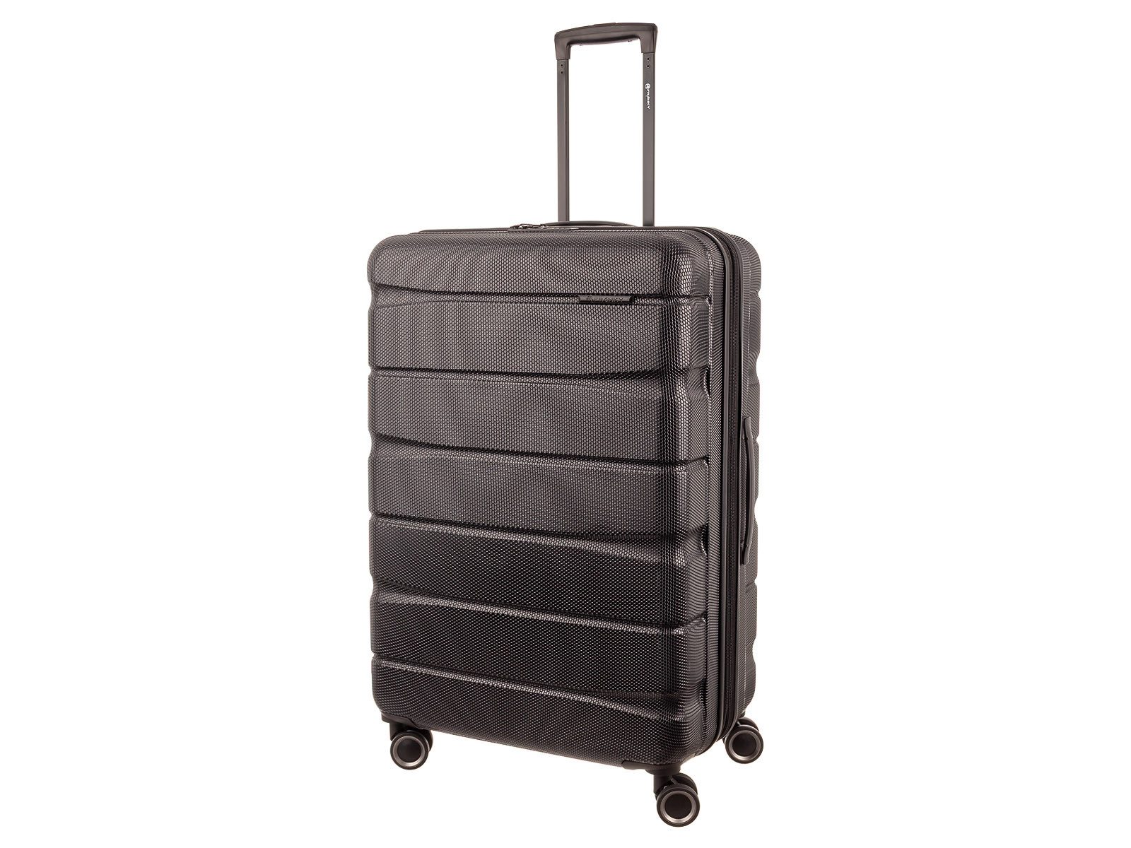 Franky Handgepäckkoffer ABS13 76er Trolley Hartschale, 4 Rollen, Dehnfalte