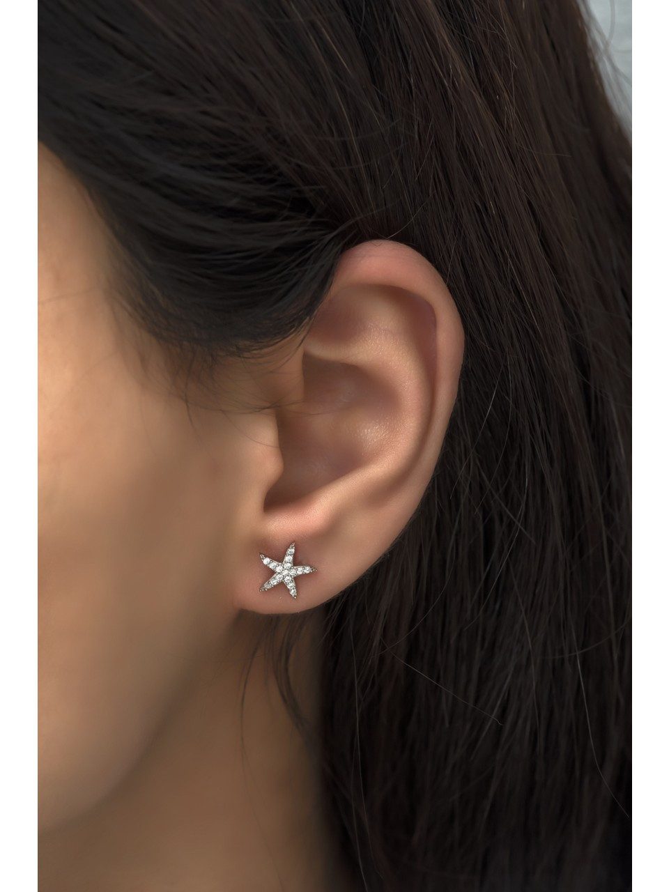 Nisan Ohrring-Set, 925 Sterling Silber Ohrringe – Sternförmige Ohrstecker m günstig online kaufen