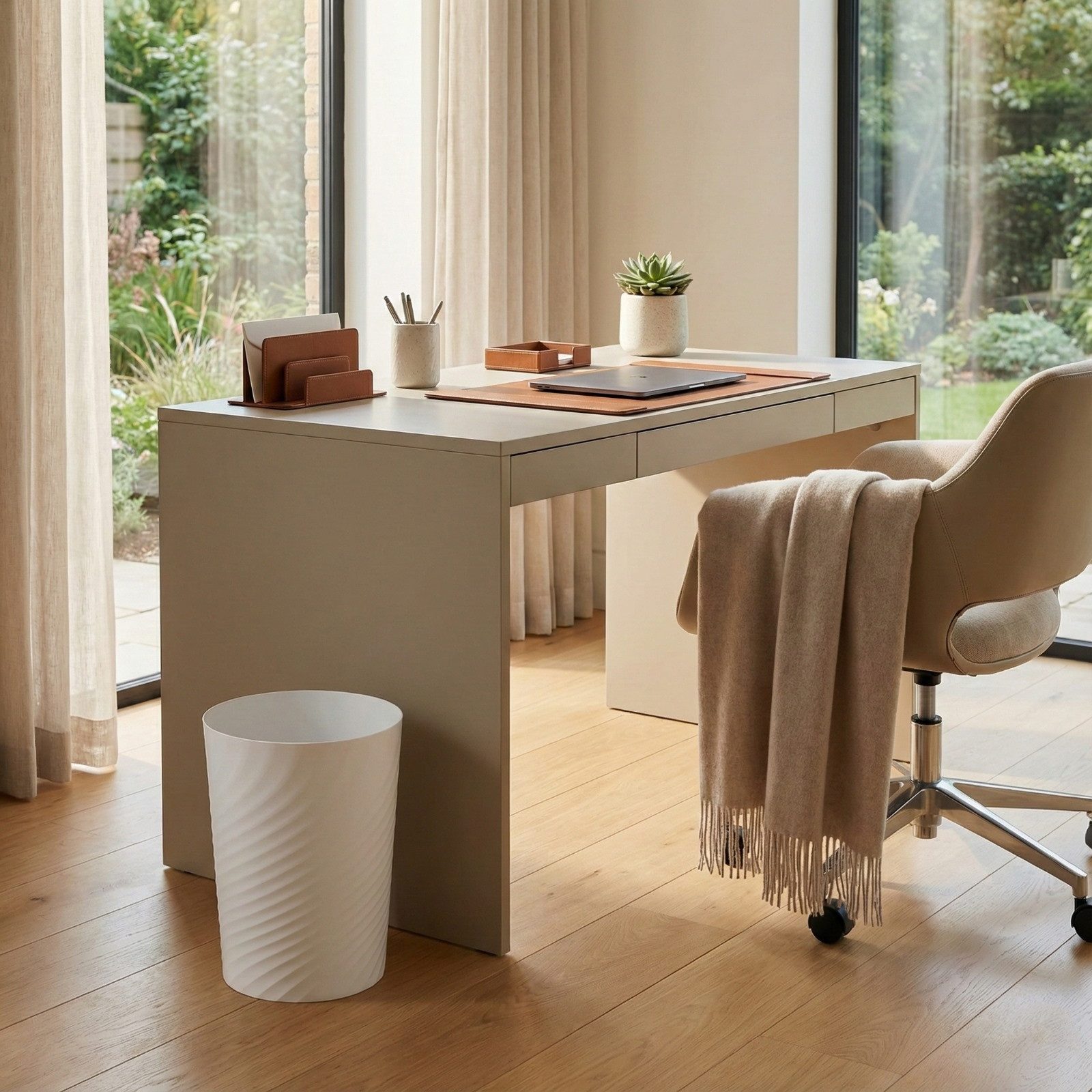 Sinoba Papierkorb moderner Mülleimer Papiereimer 8008 rund